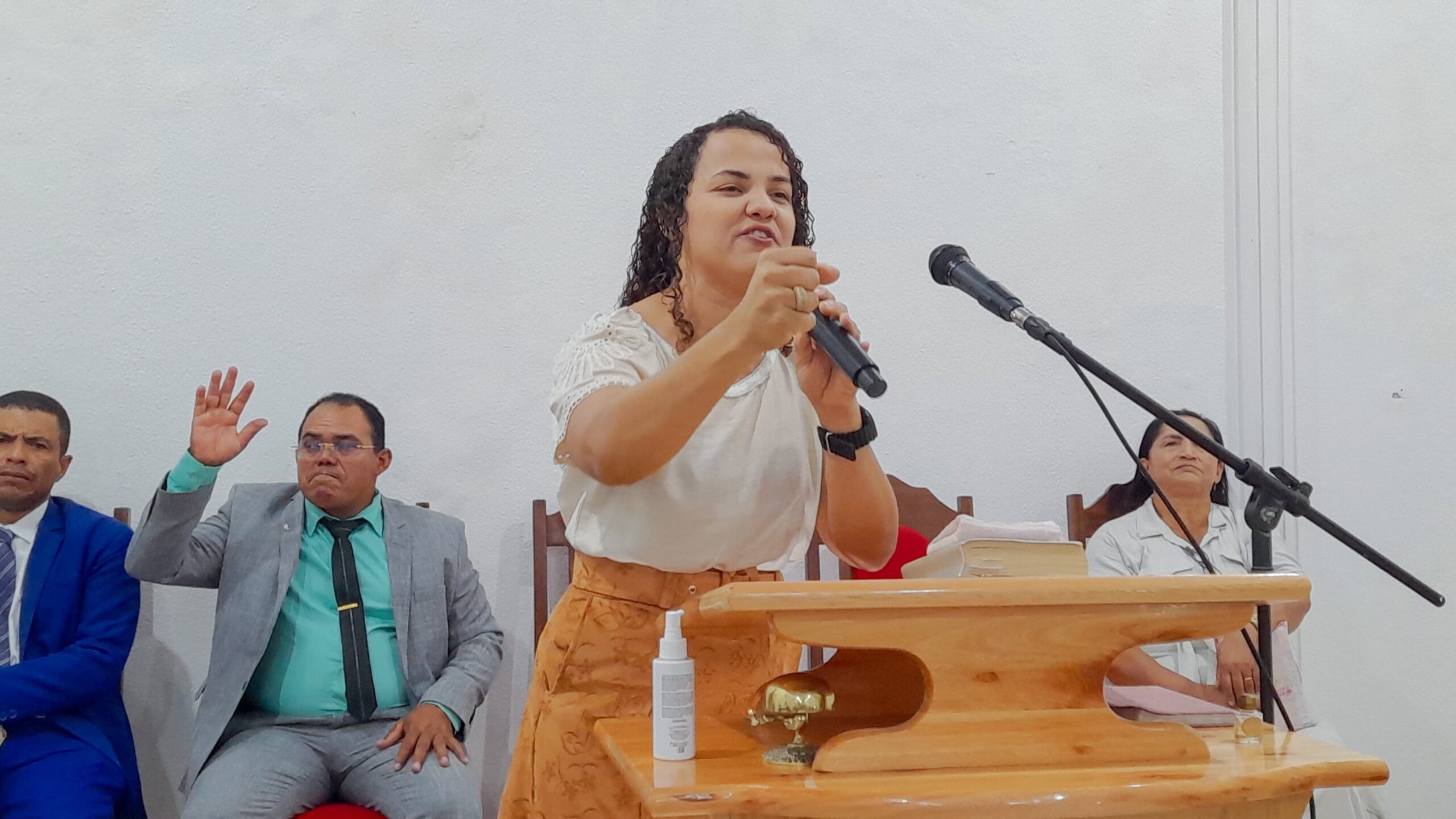 Casas Novas: aniversário do departamento de senhoras e do círculo de oração - Imagem: Brenda Sales/ADCOM