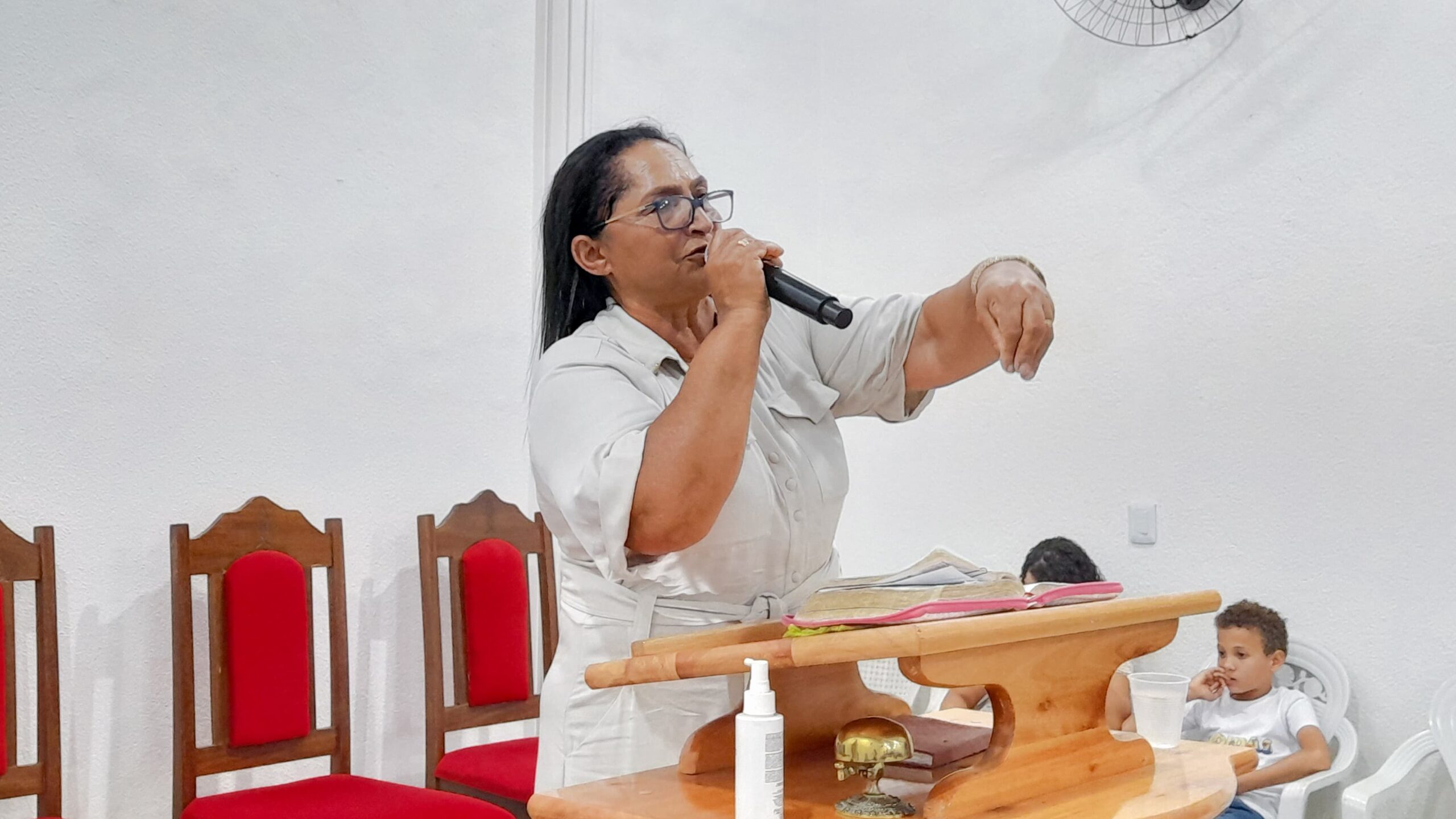 Casas Novas: aniversário do departamento de senhoras e do círculo de oração - Imagem: Brenda Sales/ADCOM