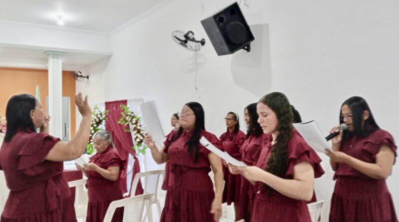 Congregação Mangabeira celebra 11 anos do departamento de senhoras, consagração e círculo de oração - Imagem: Iasmin/ADCOM