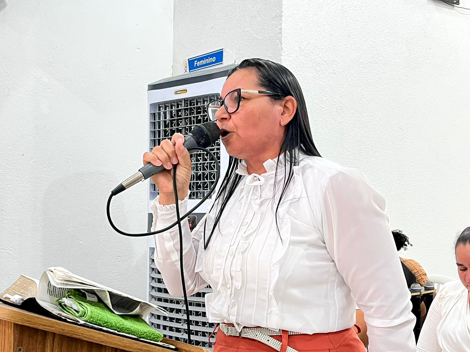 Nicodemos: 11 anos da consagração, círculo de oração e departamento de senhoras - Imagem: Pedro Gustavo/ADCOM