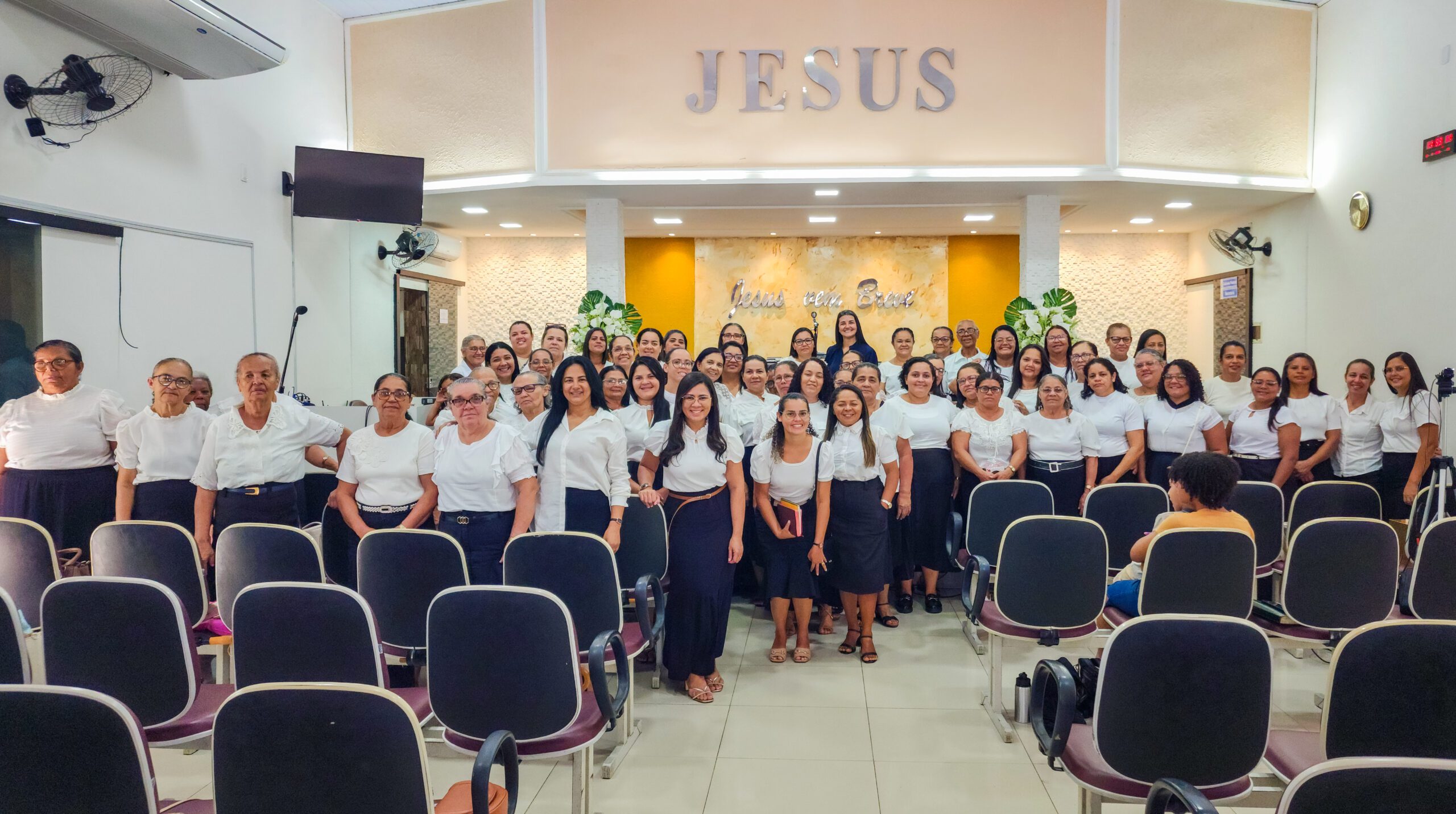 Templo sede celebra 47 anos do departamento de senhoras e grupos associados - Imagem: Nataniely Nogueira/ADCOM