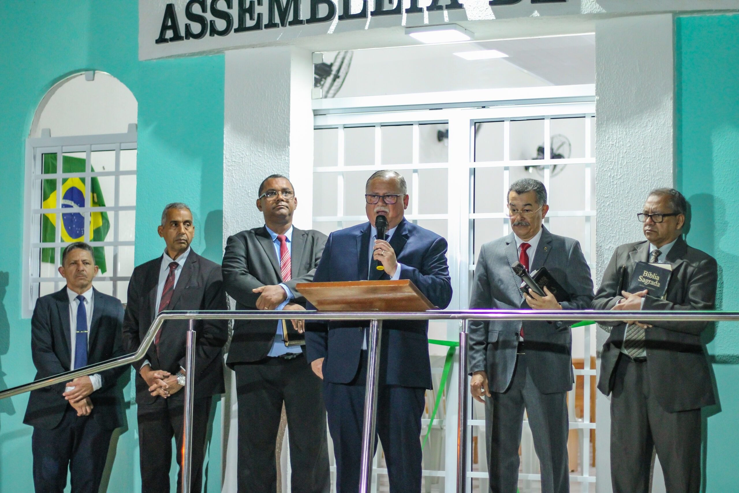 Cruzeiro: pastor-presidente inaugura novo templo da Assembleia de Deus Chã do Pilar - Imagem: Nataniely Nogueira/ADCOM
