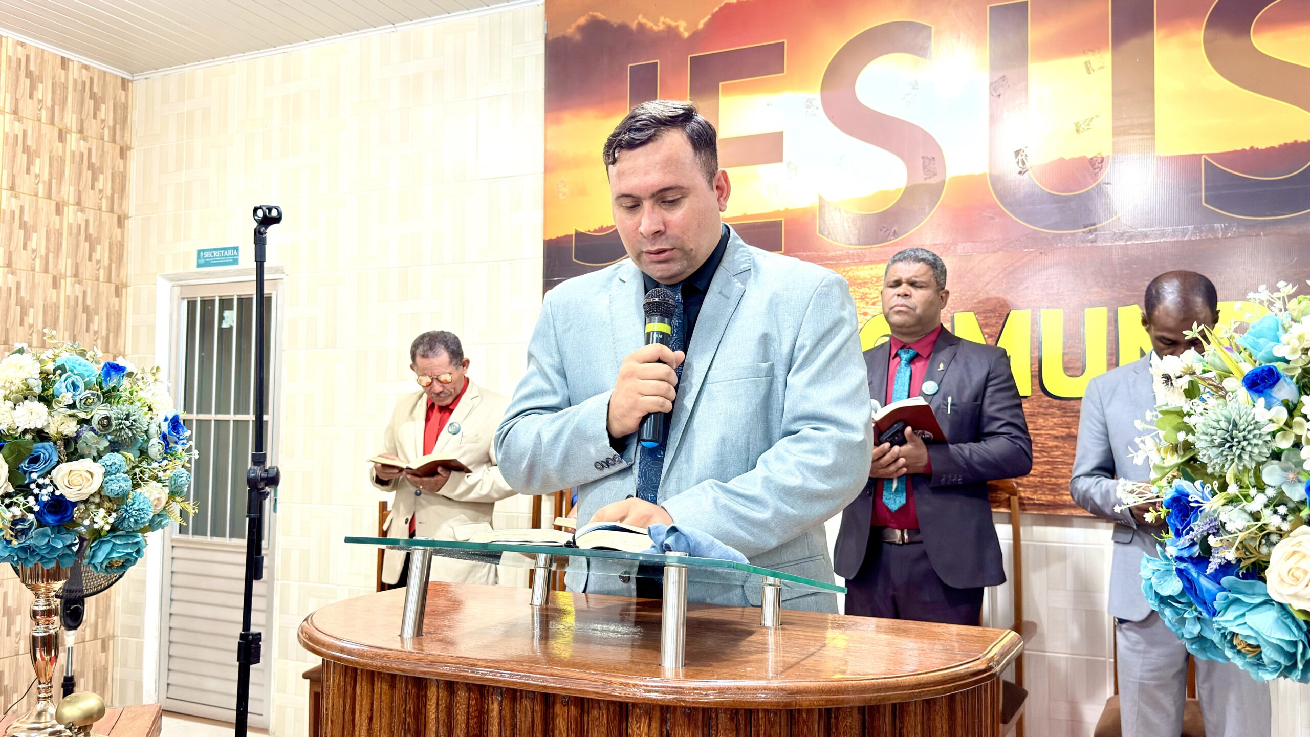 Congregação Santa Luzia realiza o 23º aniversário do departamento de jovens Vivendo com Cristo - (magem: Brenda Sales/ADCOM