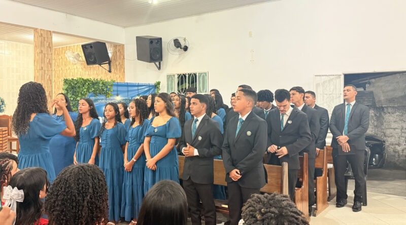 Congregação Santa Luzia realiza o 23º aniversário do departamento de jovens Vivendo com Cristo - Imagem: Laura Rayane/ADCOM