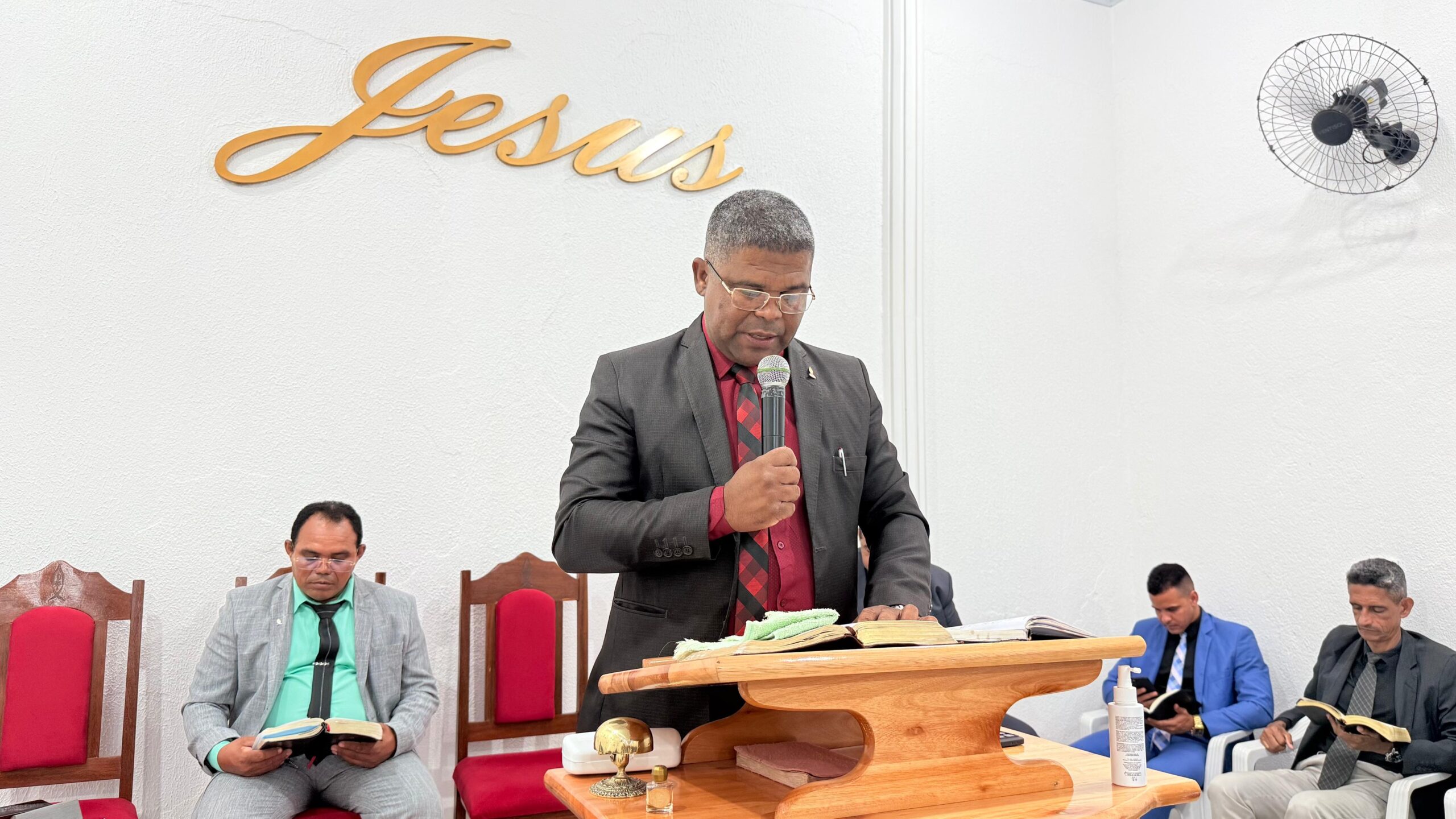 Departamento Adonai celebra 11 anos e registra duas conversões a Cristo - Imagem: ADCOM