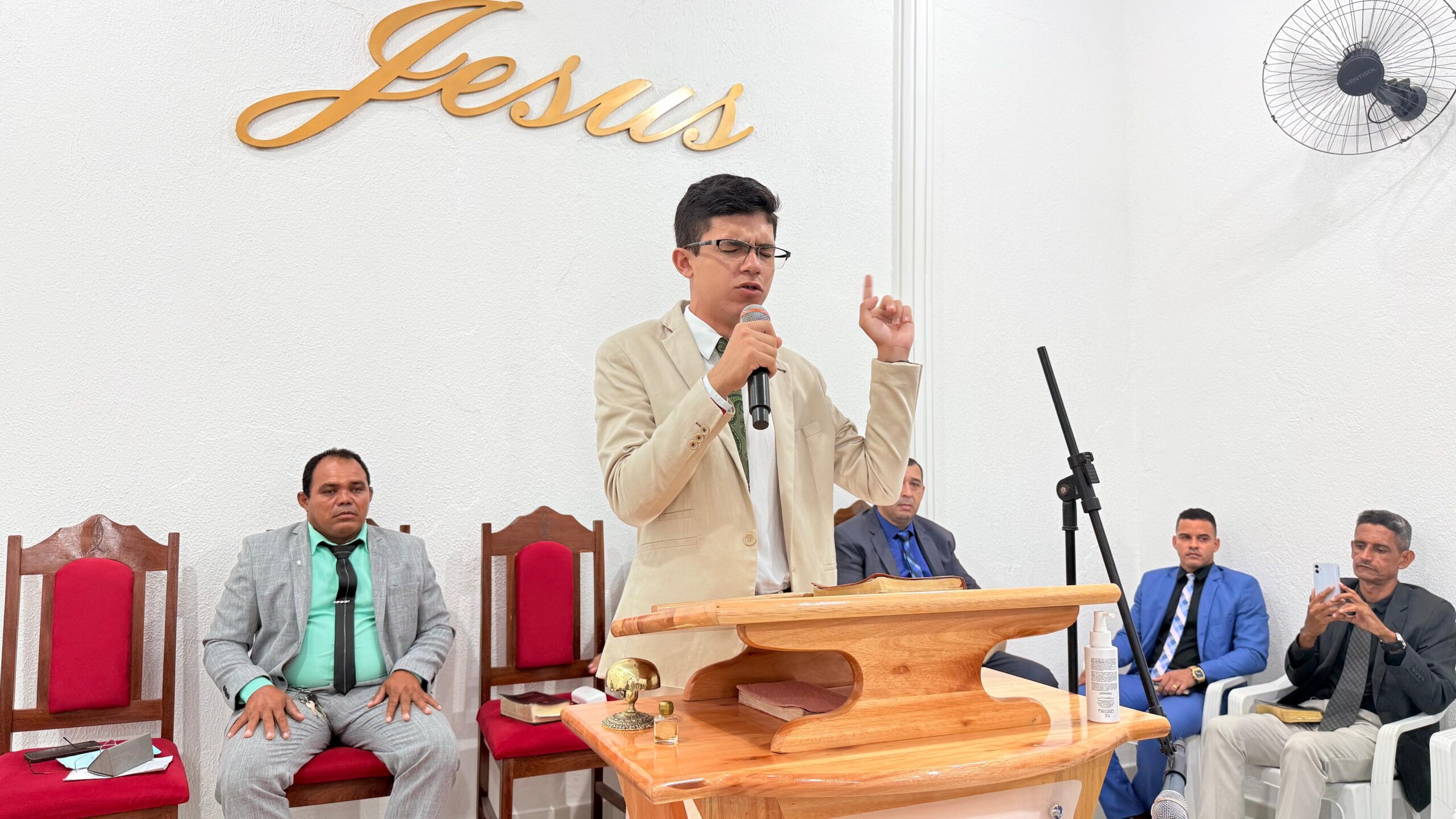 Departamento Adonai celebra 11 anos e registra duas conversões a Cristo - Imagem: ADCOM