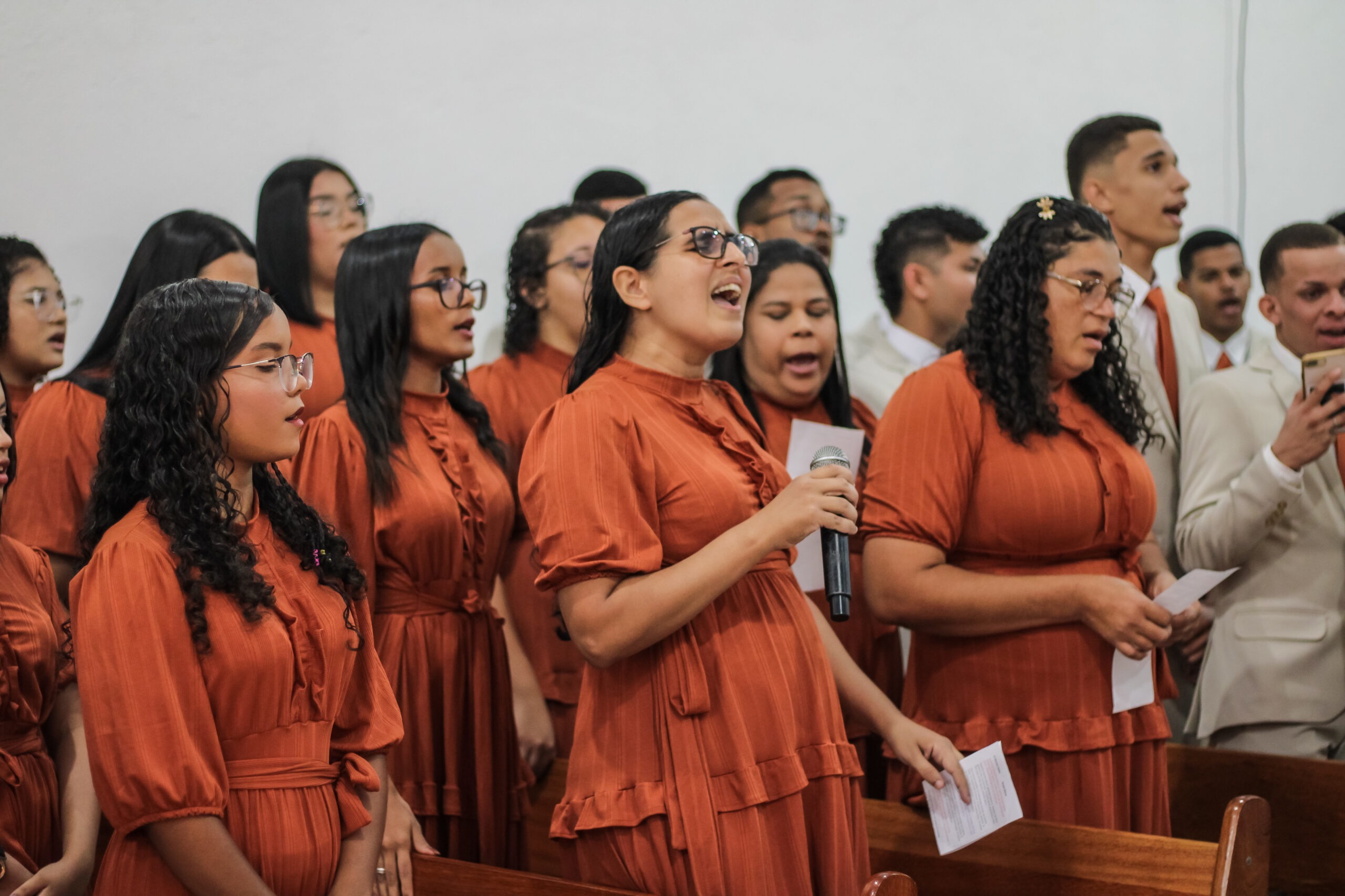 Departamento Brasas Vivas celebra 11 anos com cultos marcados por adoração e gratidão a Deus - Imagem: Nataniely Nogueira/ADCOM