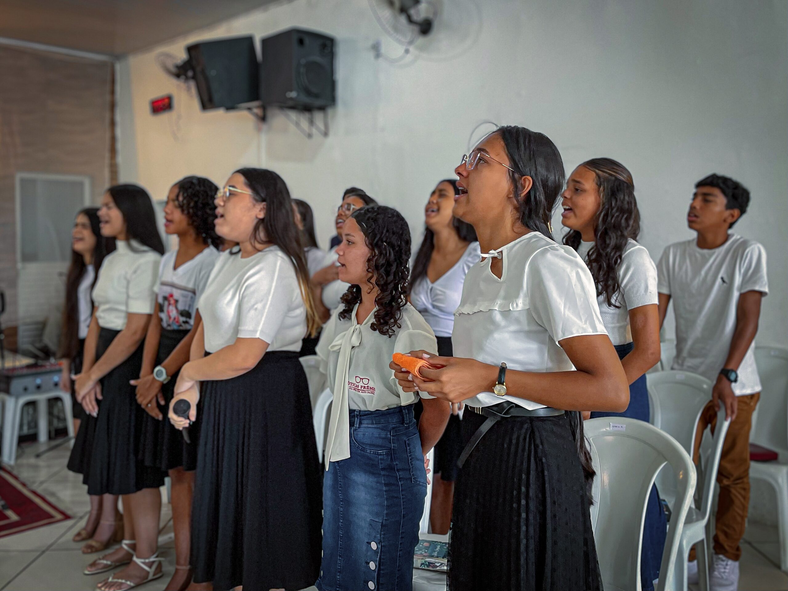 Departamento Vozes de Arcanjos celebra 24 anos com cultos de adoração e salvação de vidas – Imagem: Naely Vitória/ADCOM Departamento Vozes de Arcanjos celebra 24 anos com cultos de adoração e salvação de vidas – Imagem: Naely Vitória/ADCOM