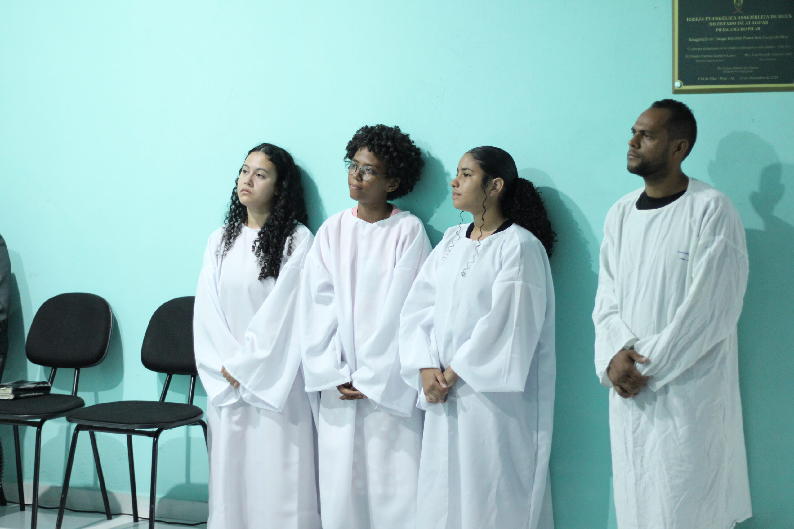 Assembleia de Deus em Chã do Pilar realiza batismo, Santa Ceia e ordenação de diáconos – Imagem: Nataniely Nogueira/ADCOM