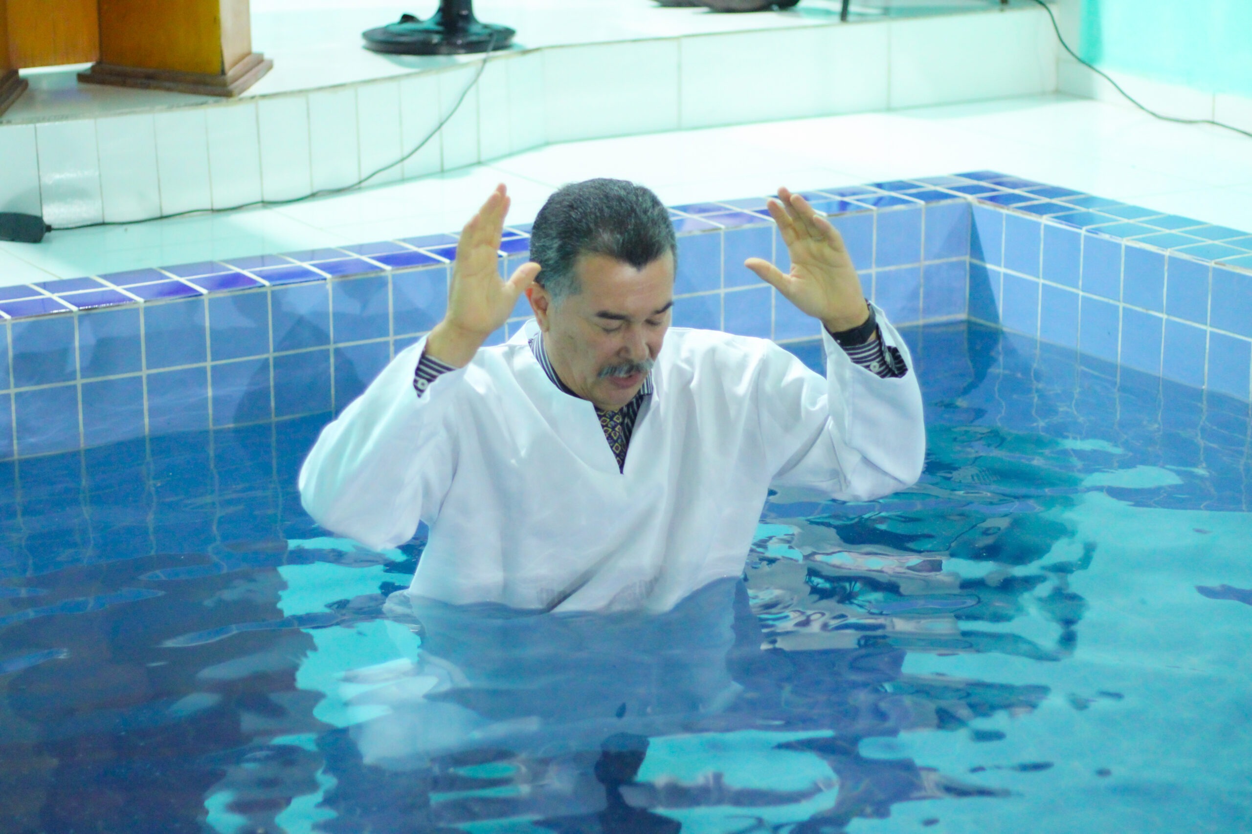 Assembleia de Deus em Chã do Pilar realiza batismo, Santa Ceia e ordenação de diáconos – Imagem: Nataniely Nogueira/ADCOM