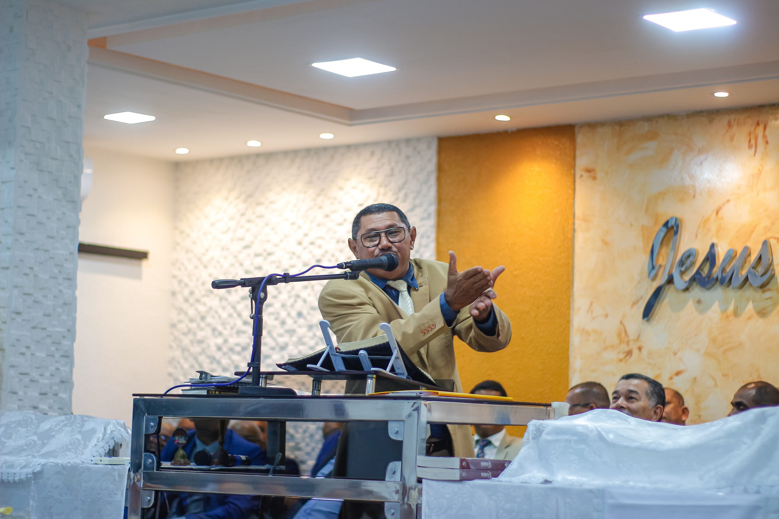 Veja as fotos da primeira Santa Ceia de 2026 da Assembleia de Deus em Chã do Pilar – Imagem: Anderson Siqueira/ADCOM