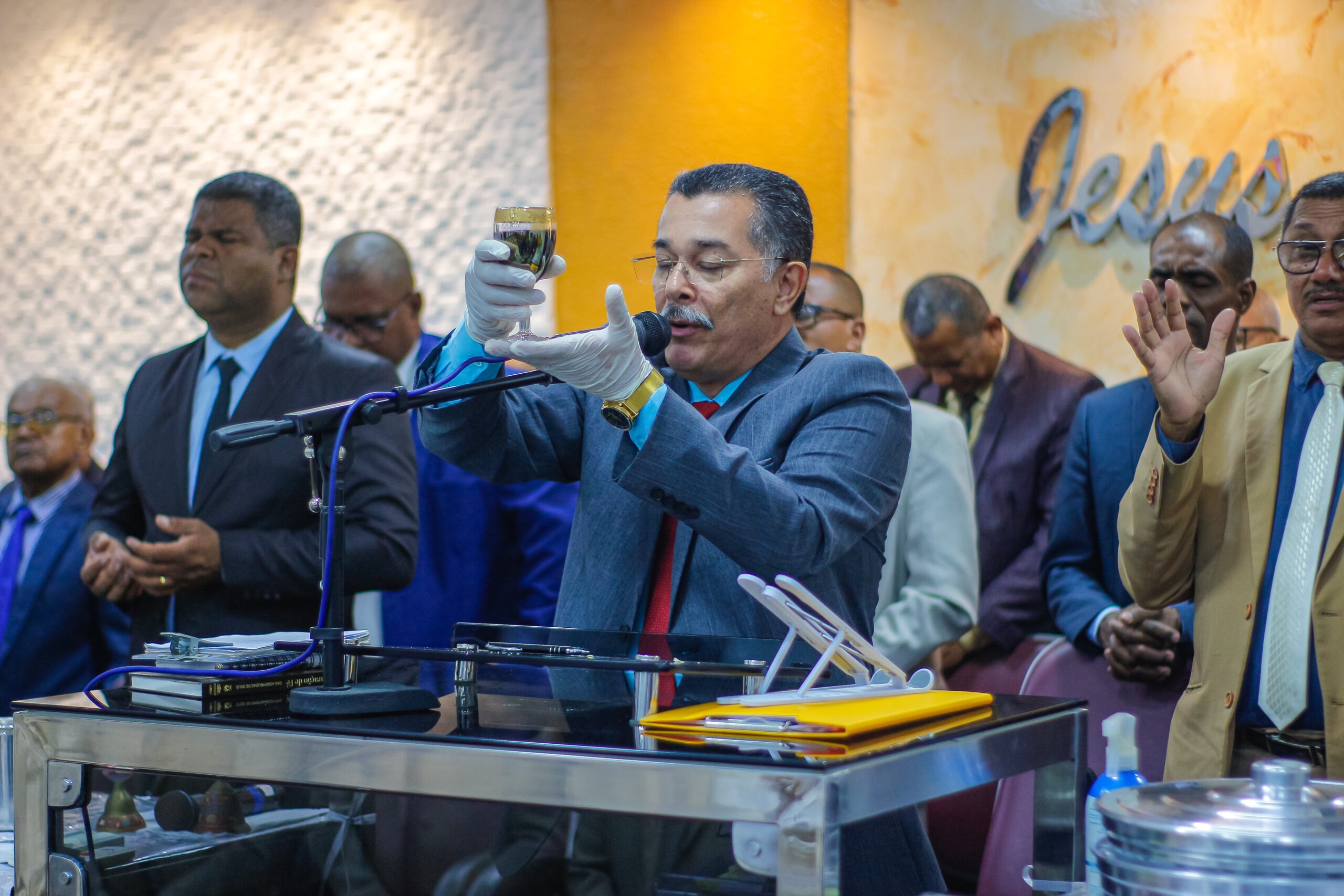 Veja as fotos da primeira Santa Ceia de 2026 da Assembleia de Deus em Chã do Pilar – Imagem: Anderson Siqueira/ADCOM