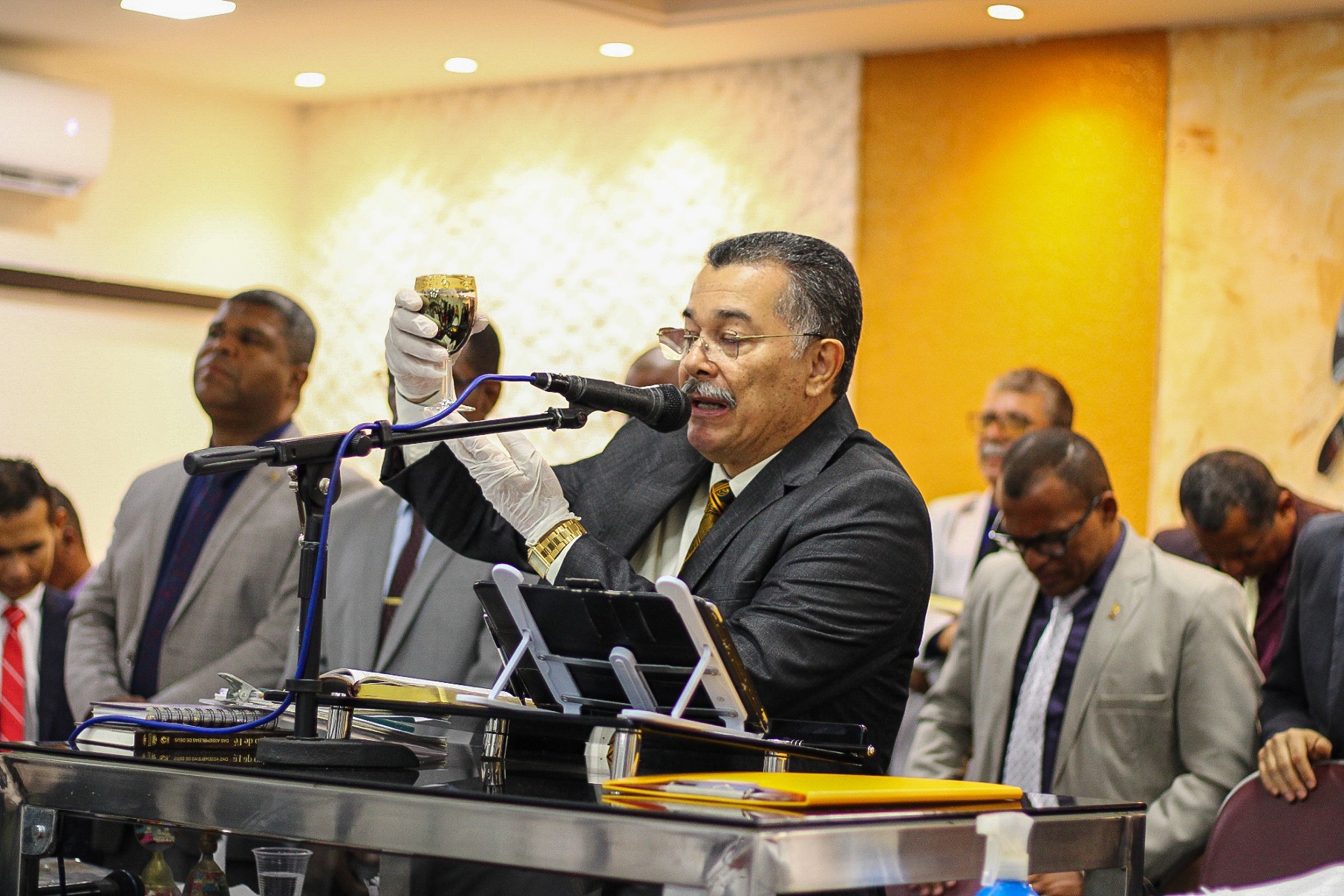 AD Chã do Pilar celebra a Santa Ceia do mês de fevereiro - Imagem: Nataniely Nogueira/ADCOM