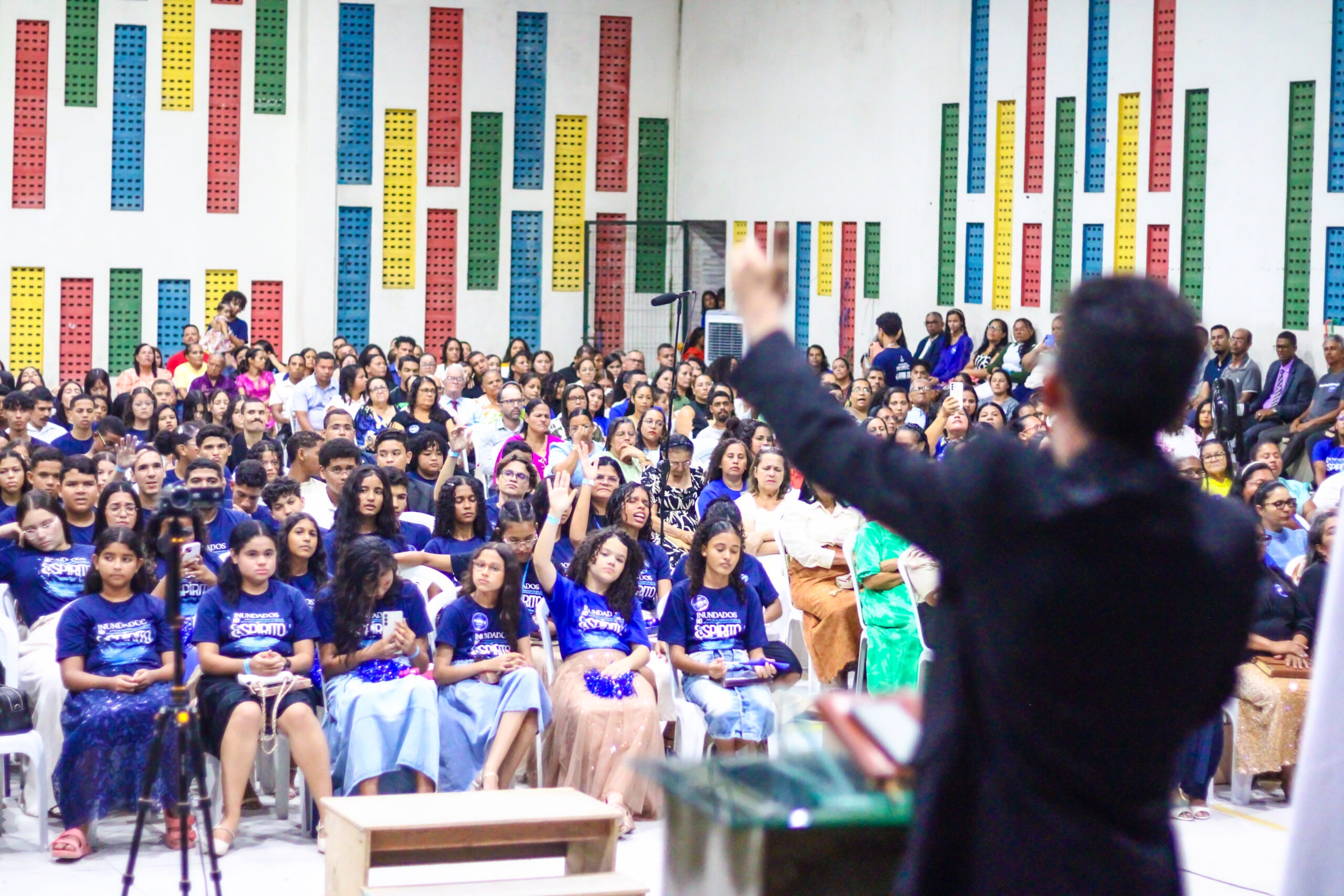 “Enchei-vos do Espírito”: encerramento do 11° Aviva Chã do Pilar resulta em decisões por Cristo - Imagem: Saulo Ezequiel/ADCOM