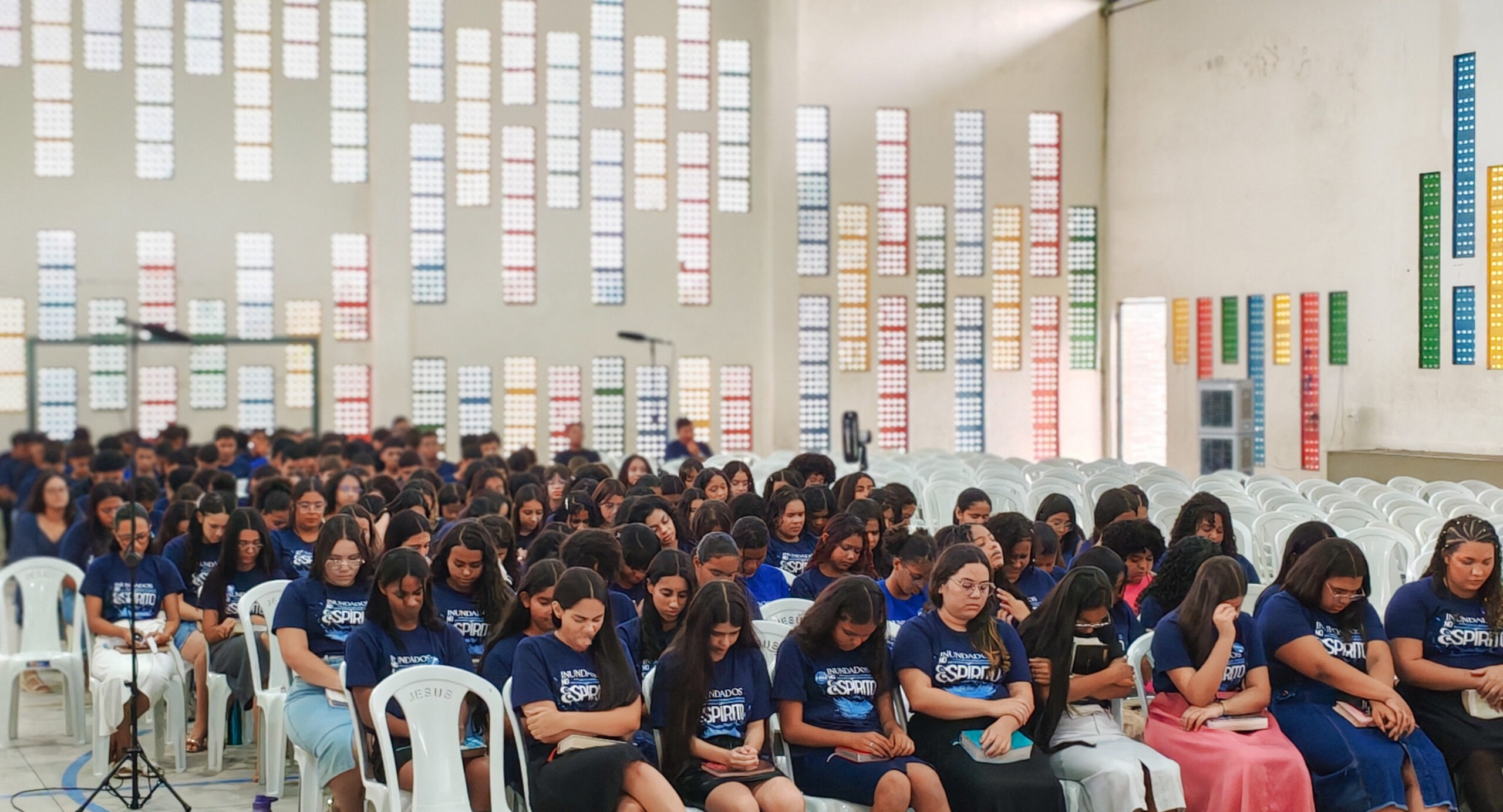 Juventude da AD Chã do Pilar é impactada durante o 5º Retiro Jovem da UMADECP - Imagem: ADCOM