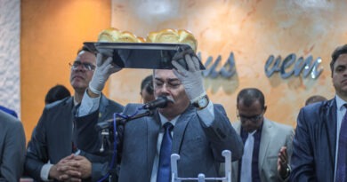 Culto de Santa Ceia na AD Chã do Pilar enfatiza a oração e a vigilância espiritual - Imagem: Anderson Siqueira/ADCOM