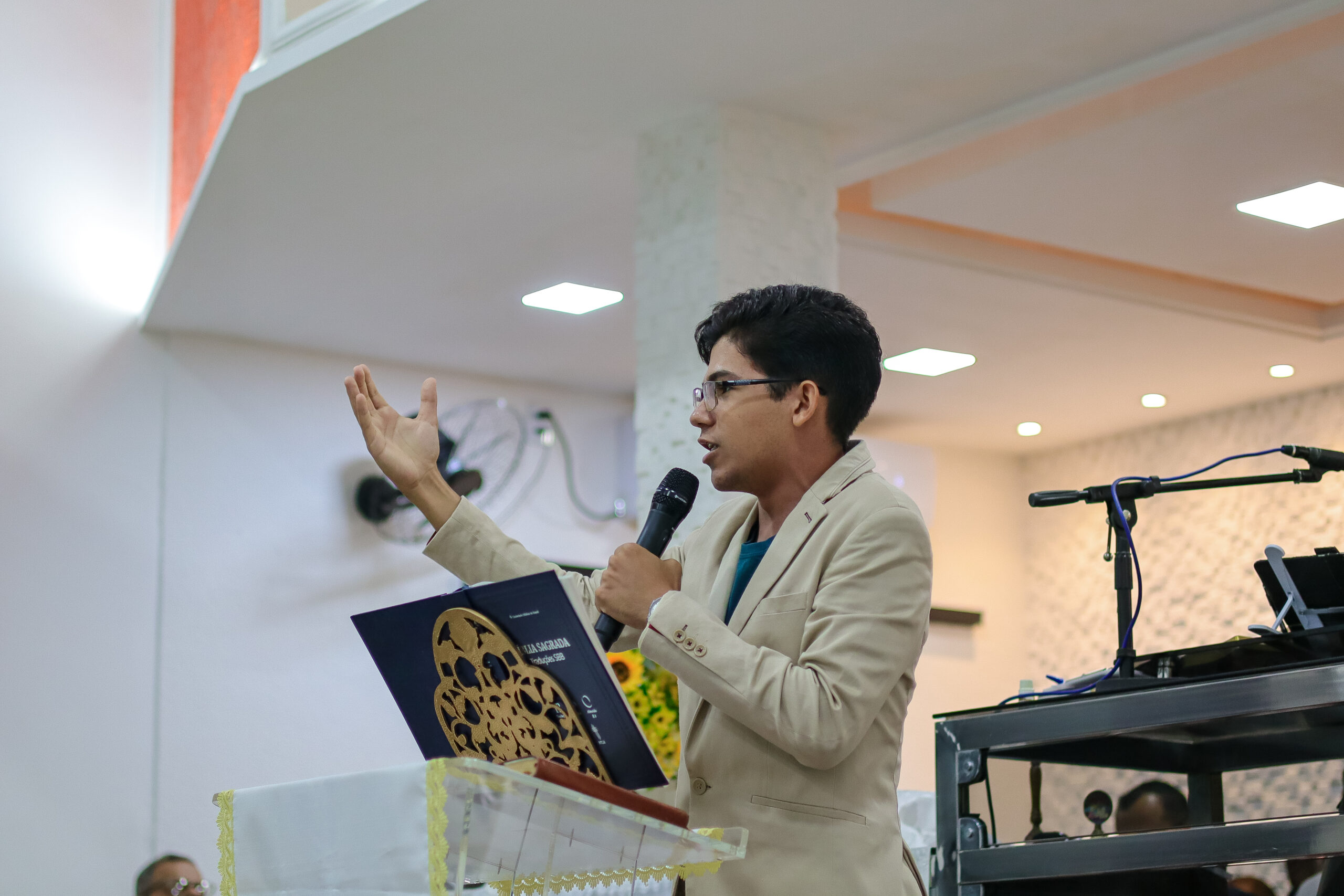 Culto de Santa Ceia na AD Chã do Pilar destaca vigilância espiritual e santidade - Imagem: Ryan Cordeiro/ADCOM