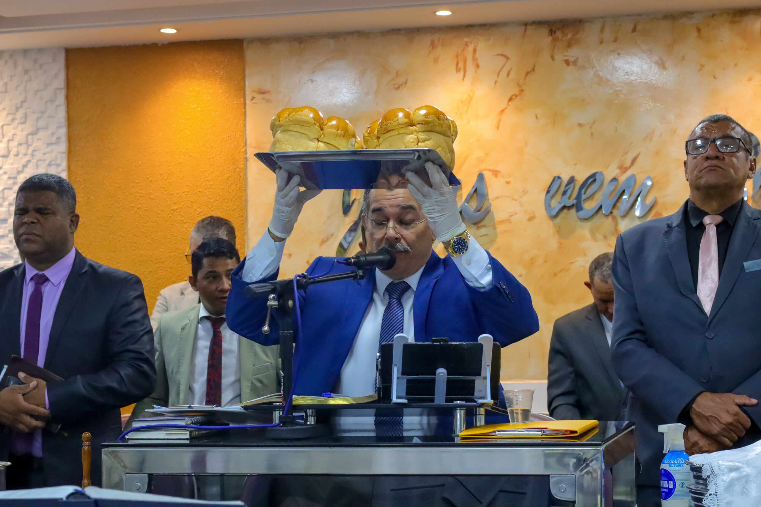 Culto de Santa Ceia na AD Chã do Pilar destaca a importância da fé na vida cristã - Imagem: Anderson Siqueira/ADCOM