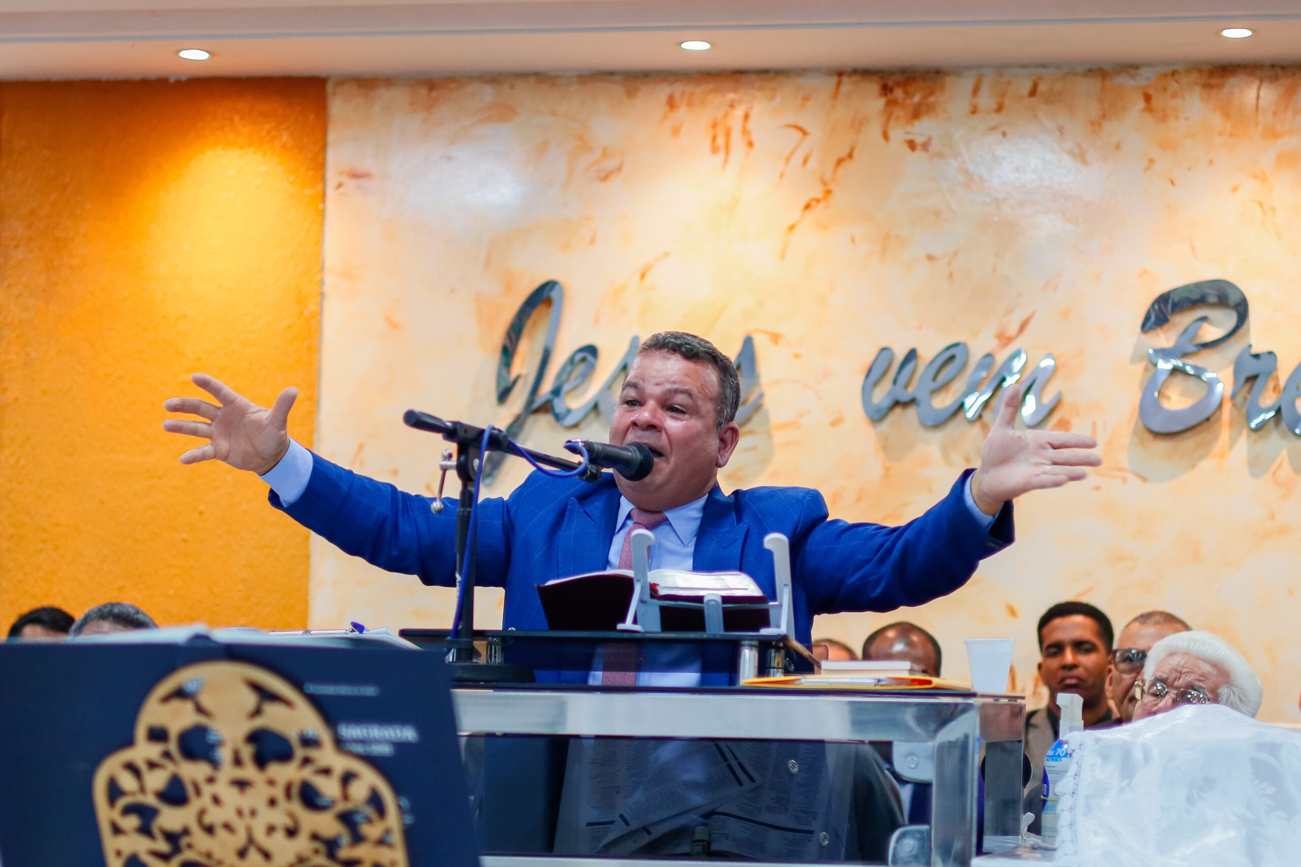 Culto de Santa Ceia reúne membros e congregrados na AD Chã do Pilar - Imagem: Anderson Siqueira/ADCOM