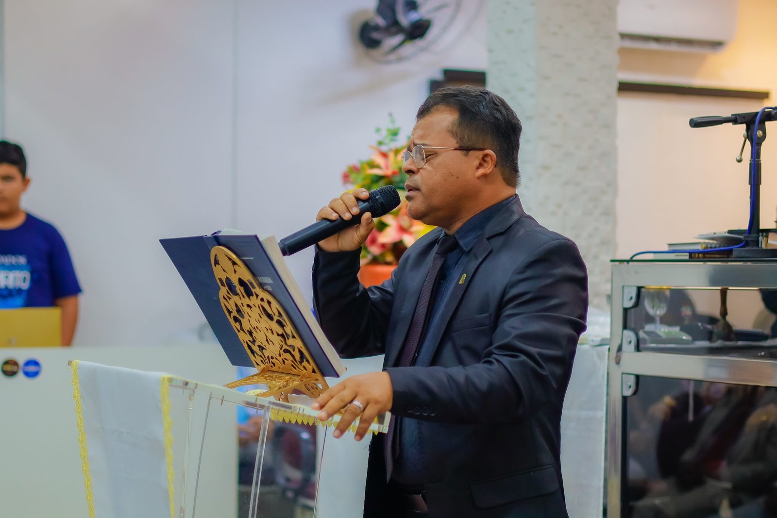 Culto de Santa Ceia na AD Chã do Pilar reflete sobre vida cristã e maturidade espiritual - Imagem: Anderson Siqueira/ADCOM