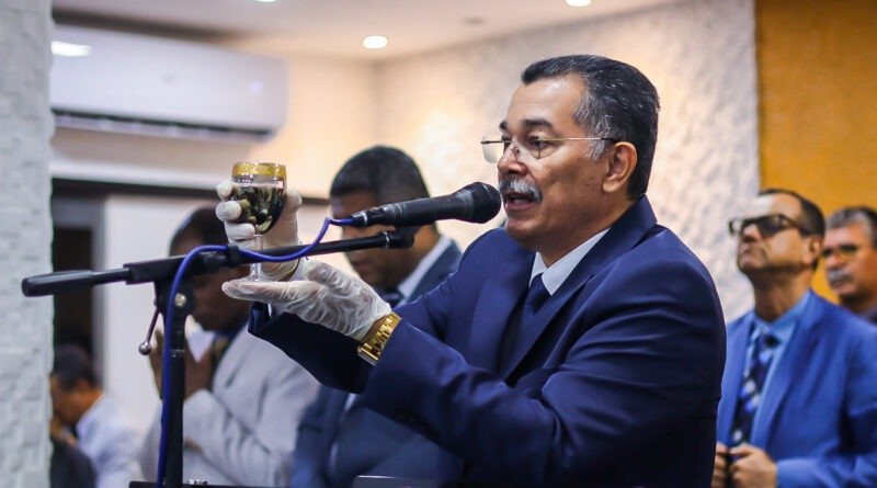 AD Chã do Pilar celebra Santa Ceia com mensagem sobre a salvação em Cristo