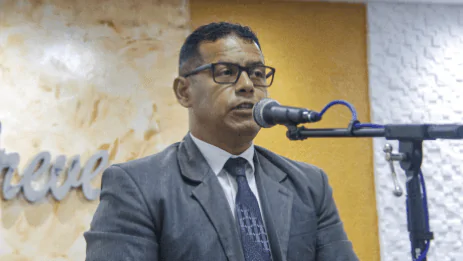 O evangelista Max foi o responsável pela palavra na primeira Santa Ceia de 2023.