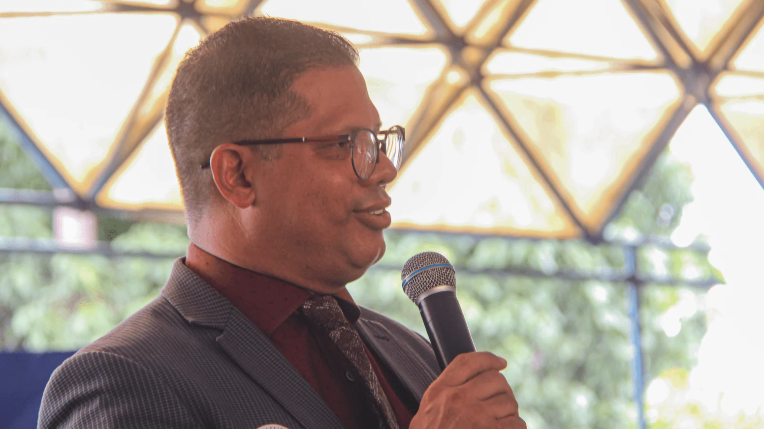 Pastor Adriano Oliveira (Maceió) foi o responsável por ministrar o estudo bíblico.