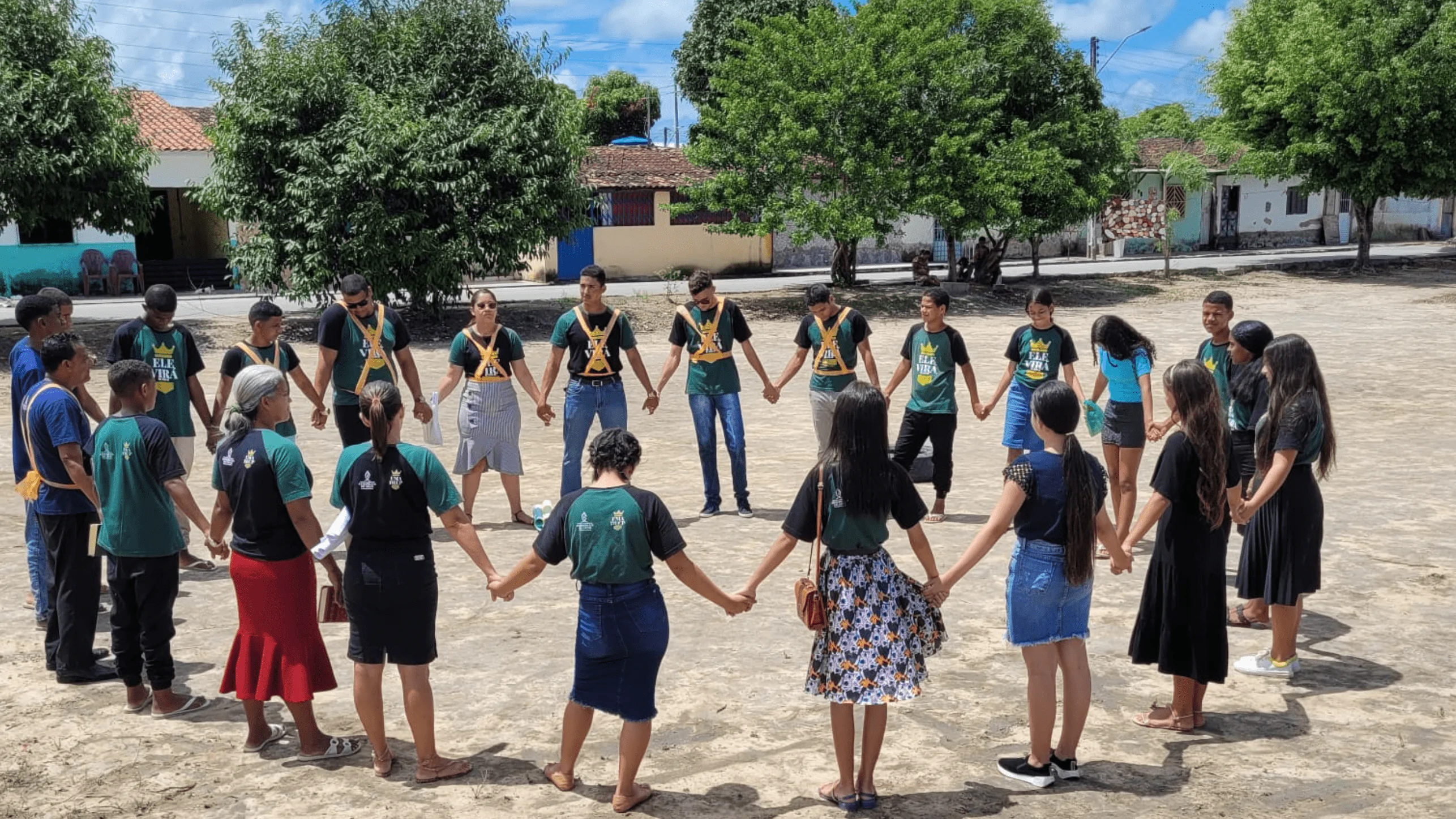 Blitz Missionária Jovem acontece em três locais de Chã do Pilar simultaneamente.