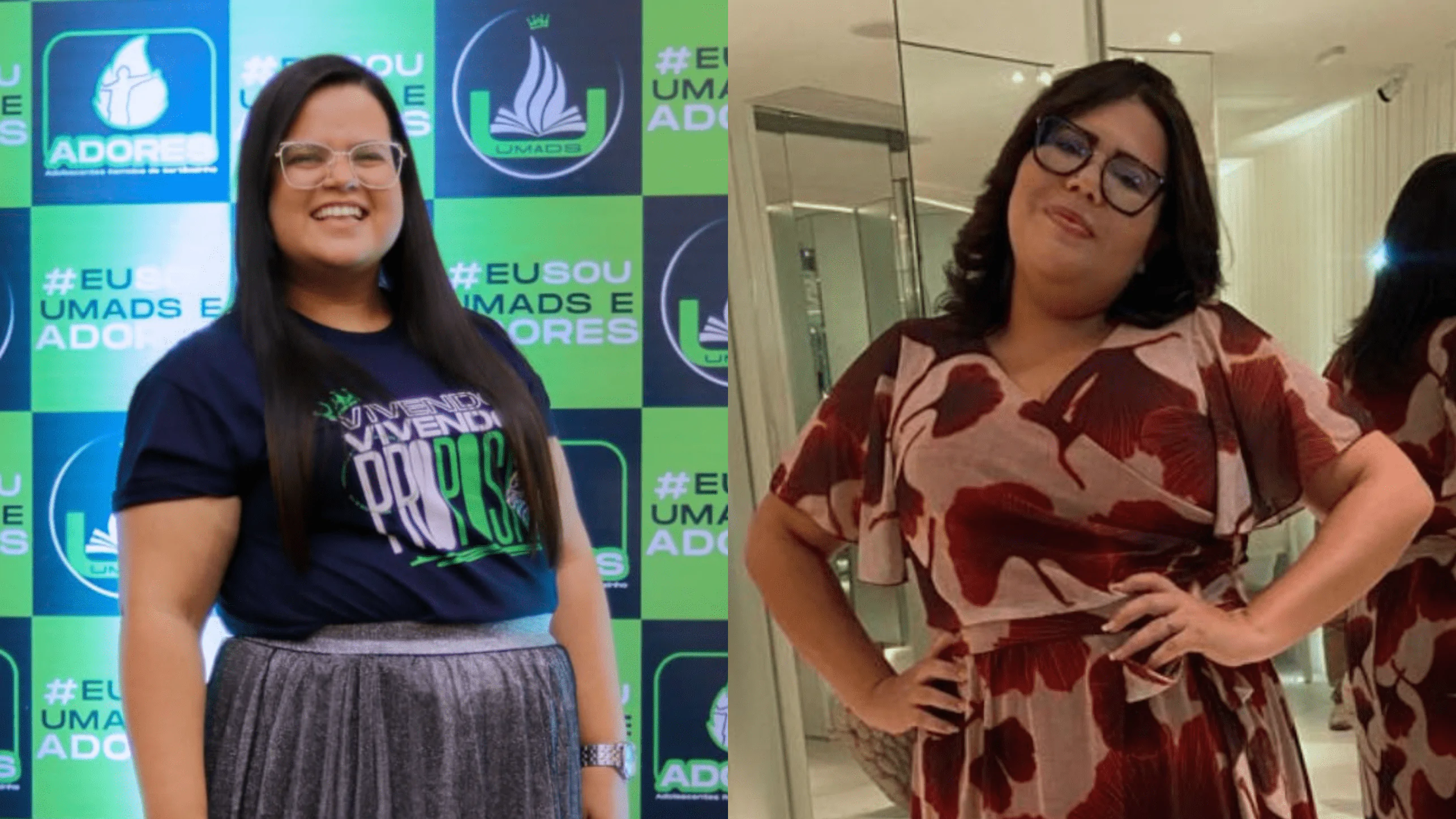 Missionária Shanderly Araujo e Tia Kalline.