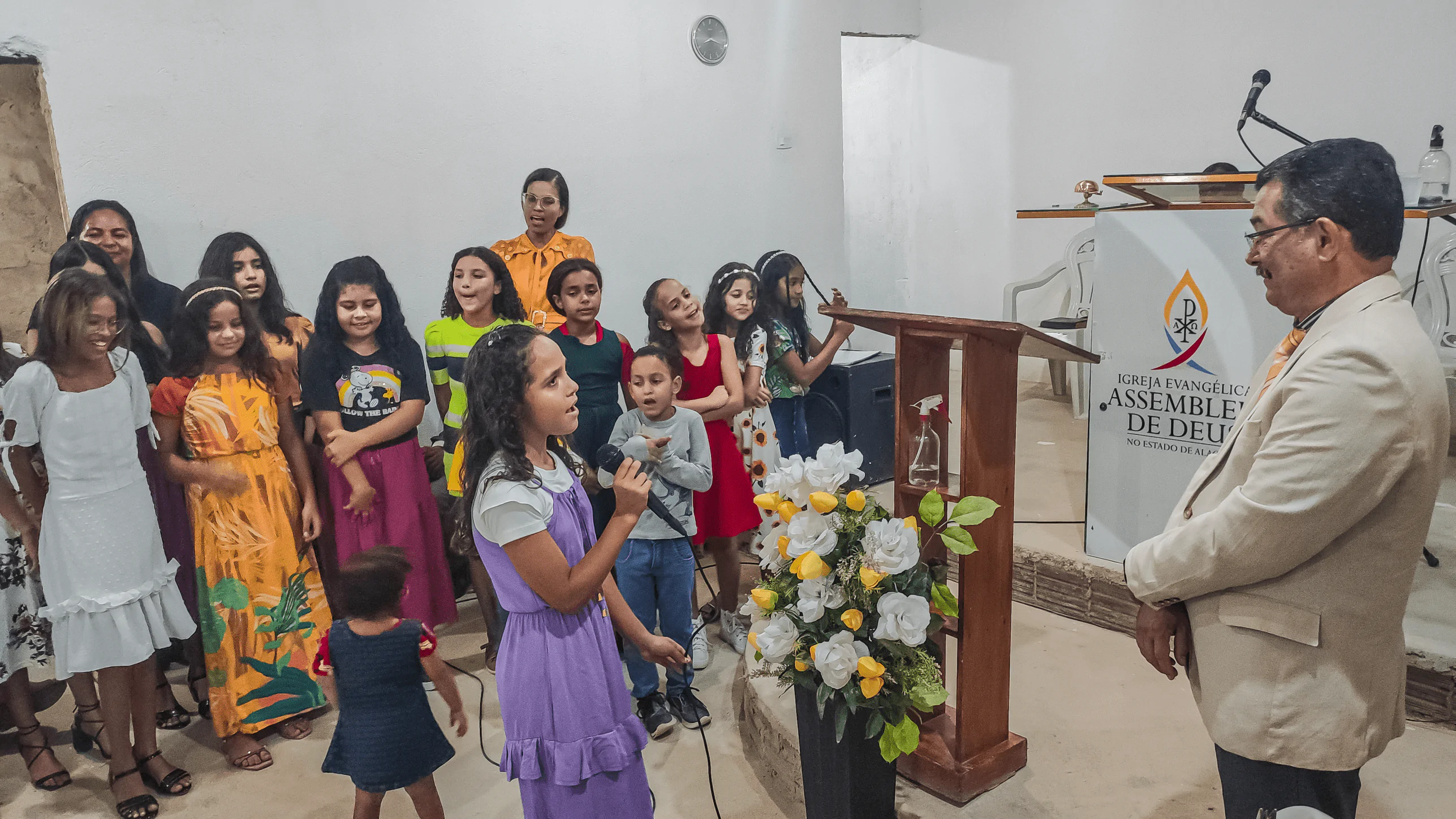Aniversário do pastor Cláudio em Casas Novas.