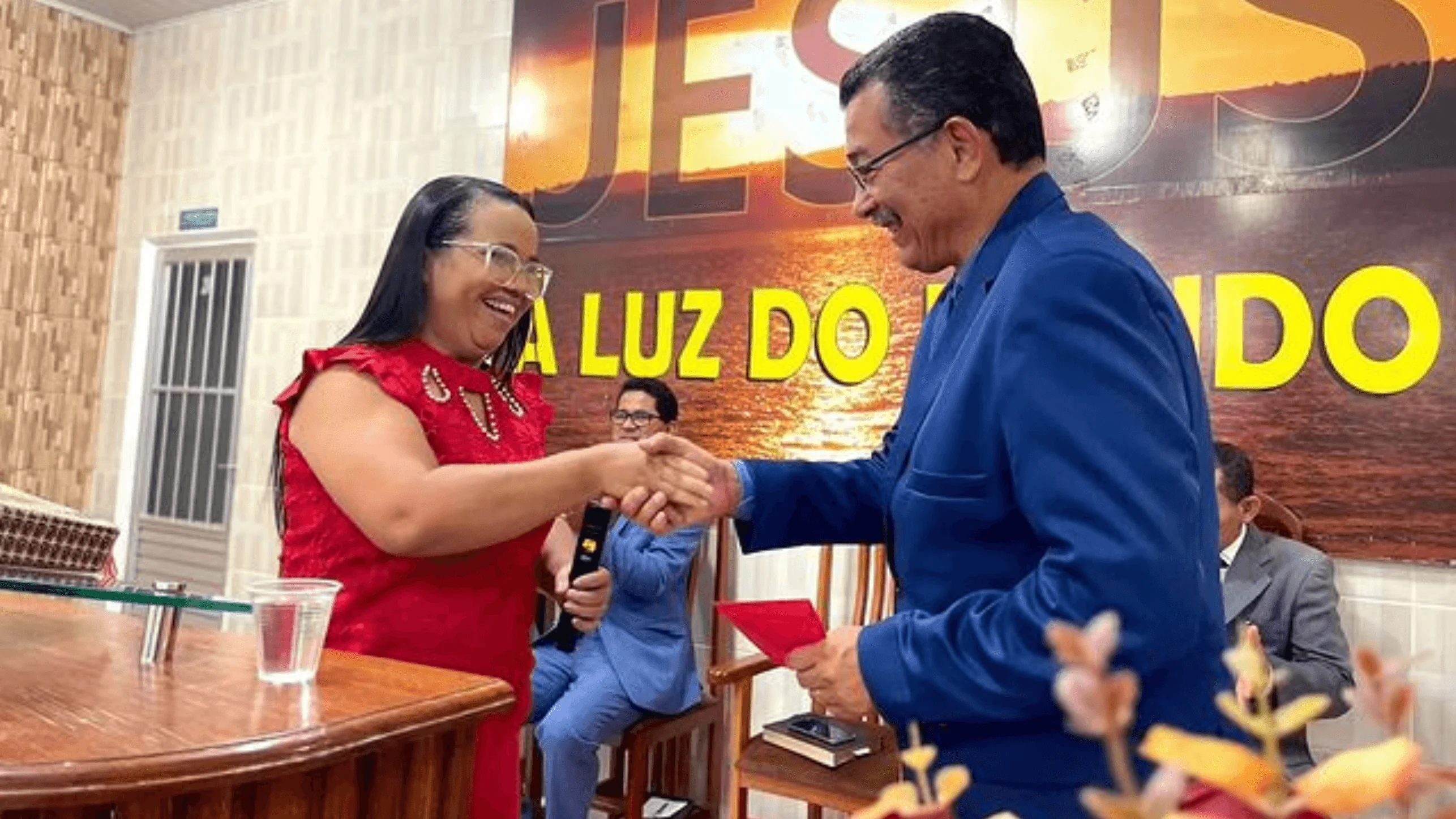 Aniversário do pastor Cláudio em Santa Luzia.