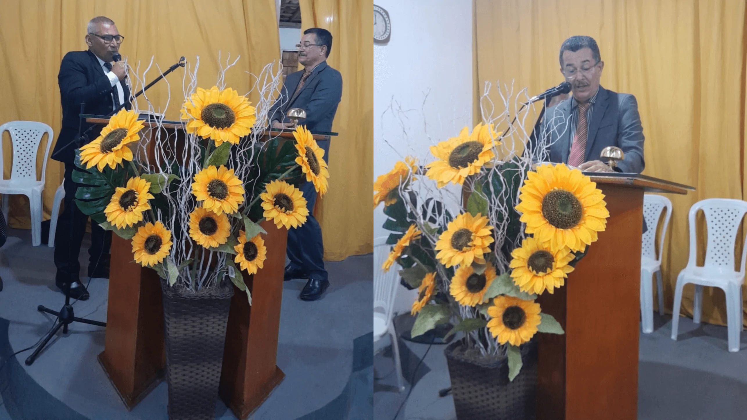Aniversário do pastor Cláudio no Cruzeiro.