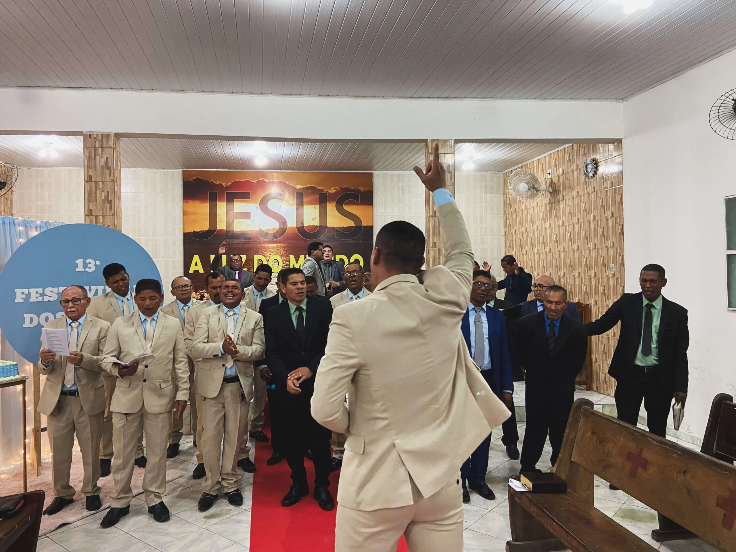 13º aniversário do departamento de senhores Filhos de Sião acontece em Santa Luzia.