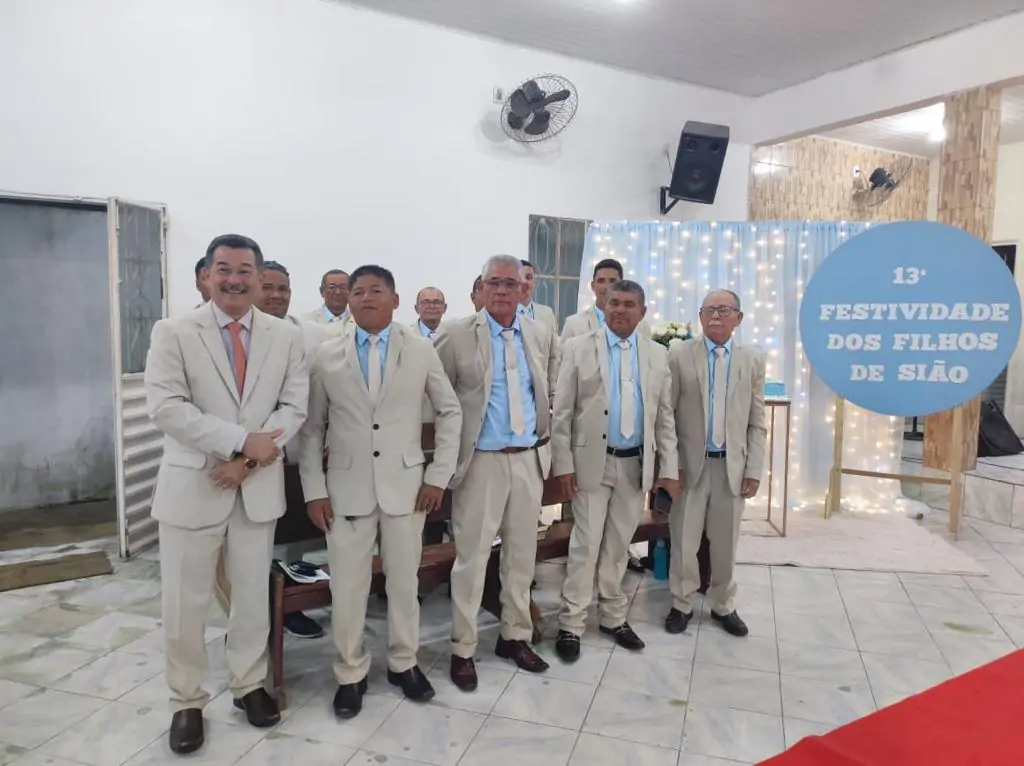 13º aniversário do departamento de senhores Filhos de Sião acontece em Santa Luzia.
