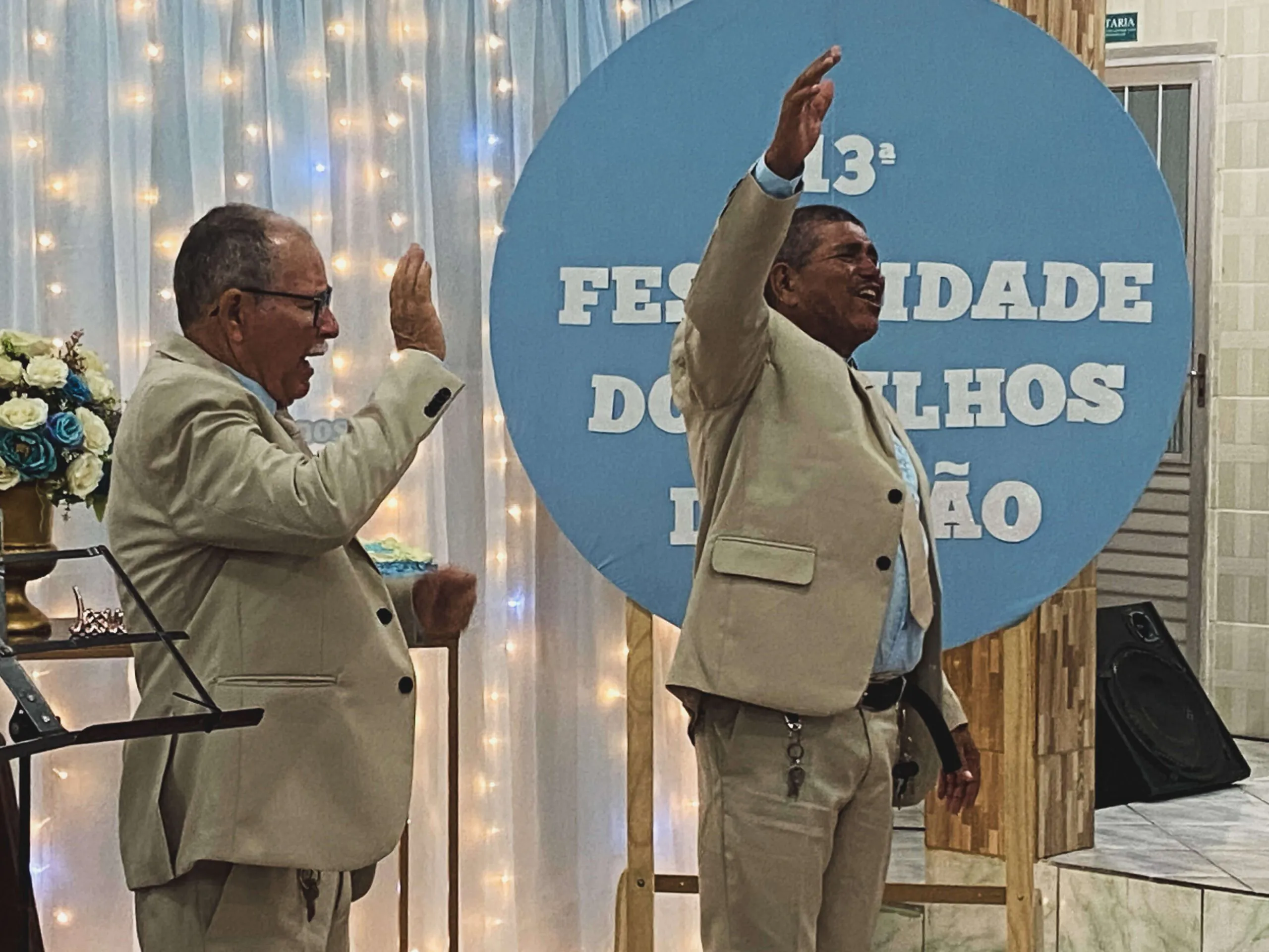 13º aniversário do departamento de senhores Filhos de Sião acontece em Santa Luzia.