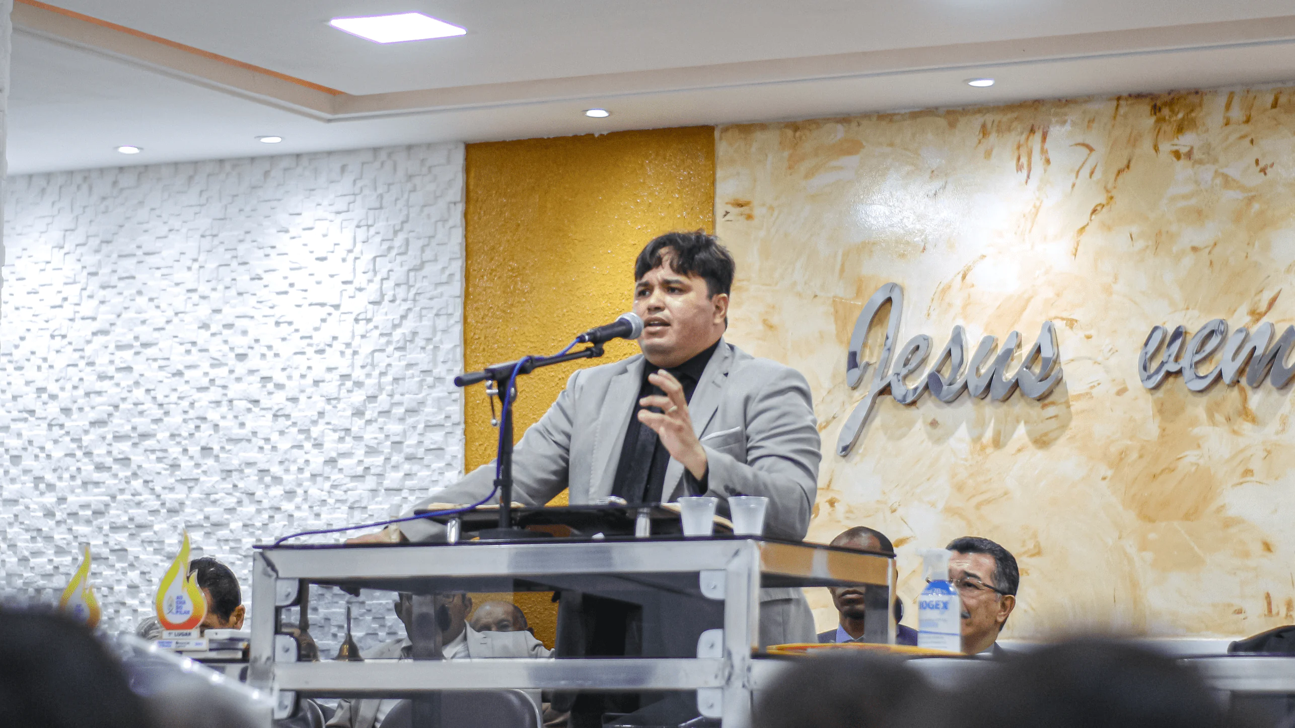 O auxiliar Cristiano Rodrigues, do Parque Petrópolis, em Maceió, foi o preletor. O auxiliar Cristiano Rodrigues, do Parque Petrópolis, em Maceió, foi o preletor.