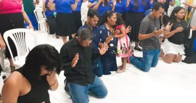 Seis pessoas aceitam a Jesus em festividade das senhoras no Imburí – Imagem: Jonas Serafim/Mídia AD Chã do Pilar