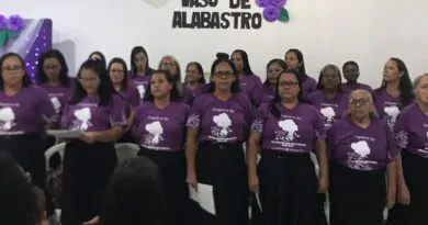Veja as fotos da festividade das senhoras da congregação Casas Novas – Imagem: Daniela Santos/Mídia AD Chã do Pilar