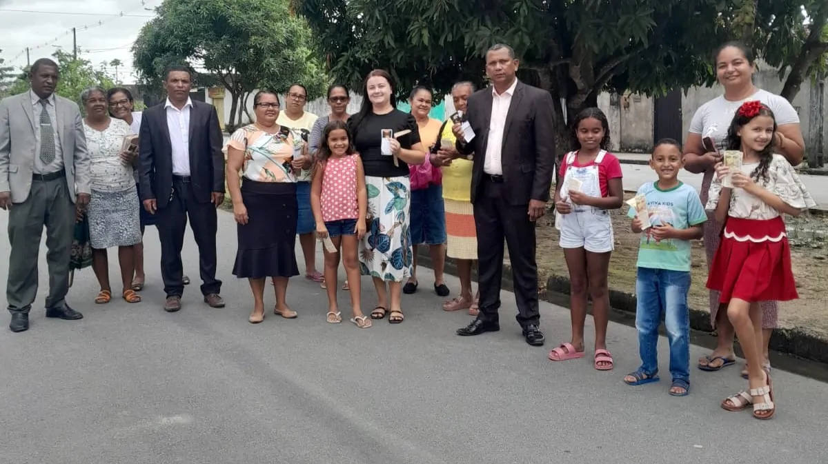 Evangelismo em Benedito Cavalcante de Barros (Casas Novas) – Foto: Reprodução/Mídias sociais