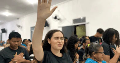 Congregação Mangabeira celebra 9 anos do departamento de jovens Geração de Davi – Imagem: Rayssa Fernandes/Mídia AD Chã do Pilar