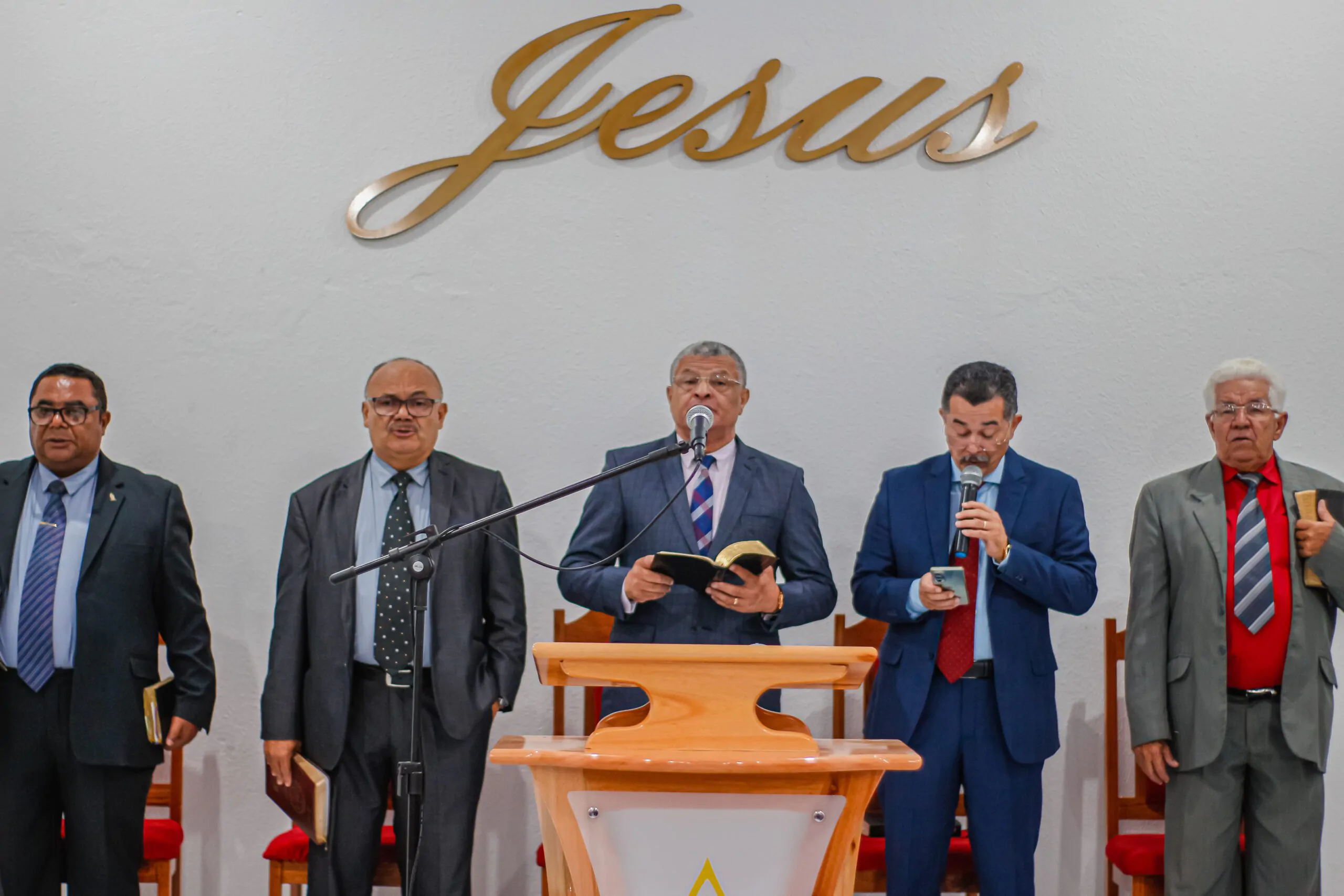 Novo templo da congregação Cachoeira do Imburí II é inaugurado – Imagem: Anderson Siqueira/Mídia AD Chã do Pilar