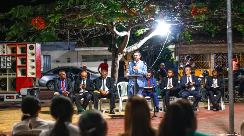 AD Chã do Pilar realiza primeira Cruzada Evangelística de 2024 – Imagens: Iasmin Oliveira; Anderson Siqueira/Mídia AD Chã do Pilar