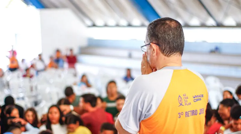 3° Retiro: manhã de estudo bíblico é marcada pela presença de Deus – Imagem: Anderson Siqueira/Mídia AD Chã do Pilar