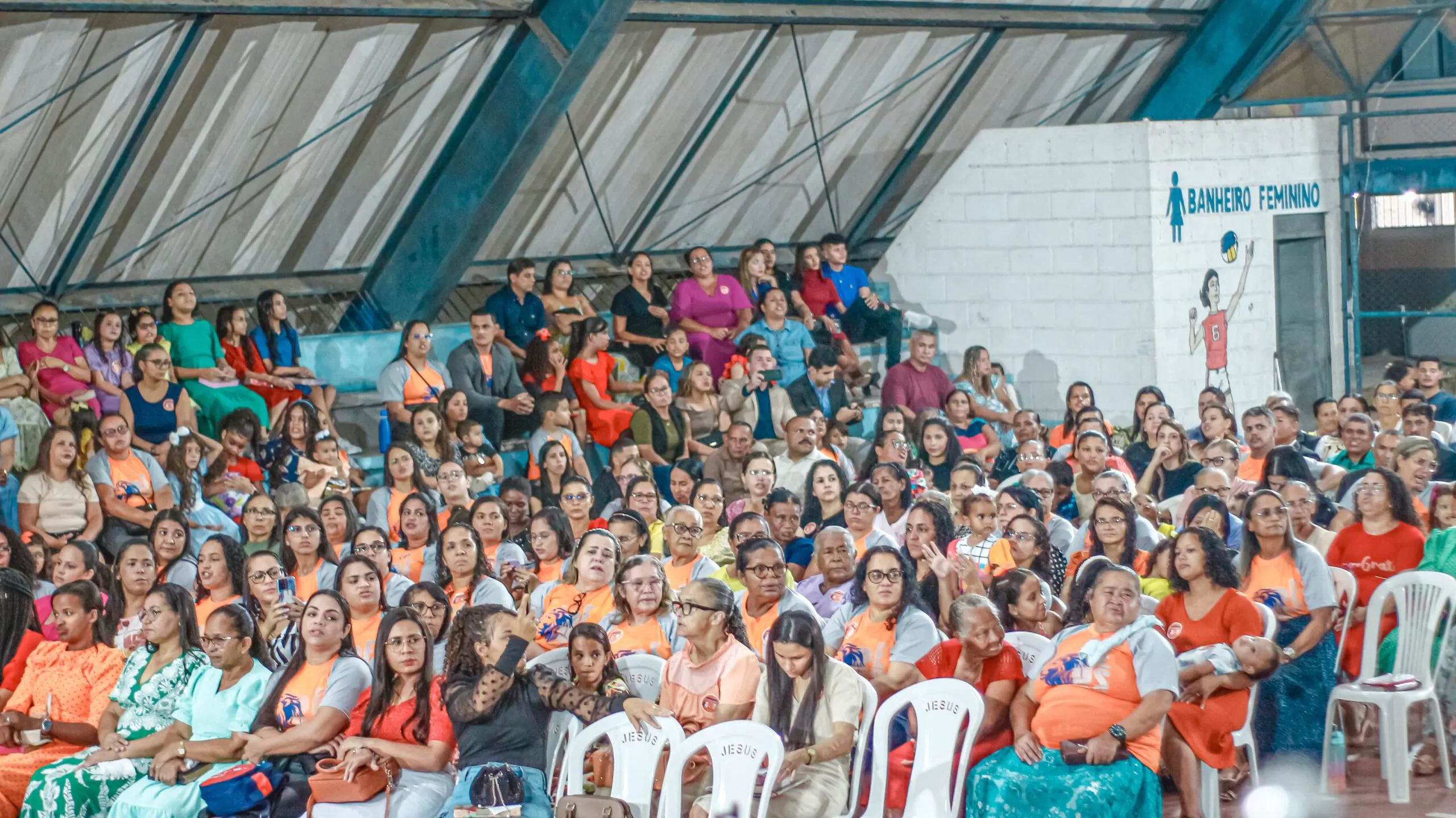 9º Aviva: pregação da segunda noite destaca como ter uma vida abundante em Deus – Imagem: Anderson Siqueira/Mídia AD Chã do Pilar