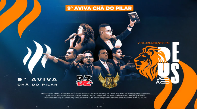 9º Aviva Chã do Pilar e 3º Retiro Jovem acontecerão de 10 a 13 de fevereiro – Imagem: Divulgação | Aviva Chã do Pilar e 3º Retiro Jovem