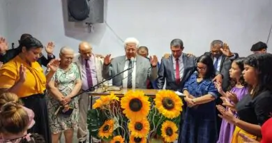 Presbítero Getúlio Batista é apresentado como novo dirigente da congregação Cruzeiro – Imagem: Nataniely Nogueira/Mídia AD Chã do Pilar