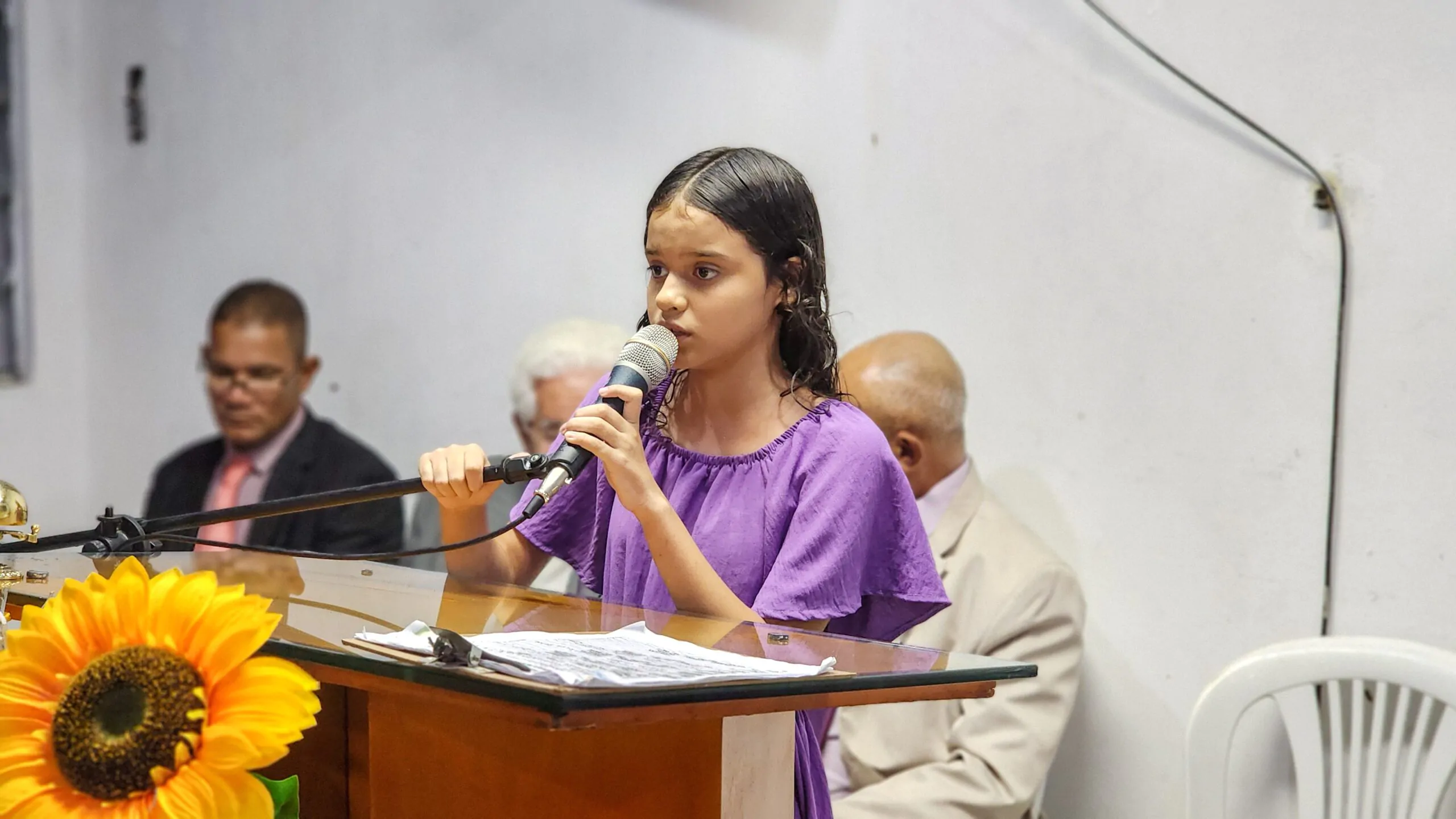 Presbítero Getúlio Batista é apresentado como novo dirigente da congregação Cruzeiro – Imagem: Nataniely Nogueira/Mídia AD Chã do Pilar