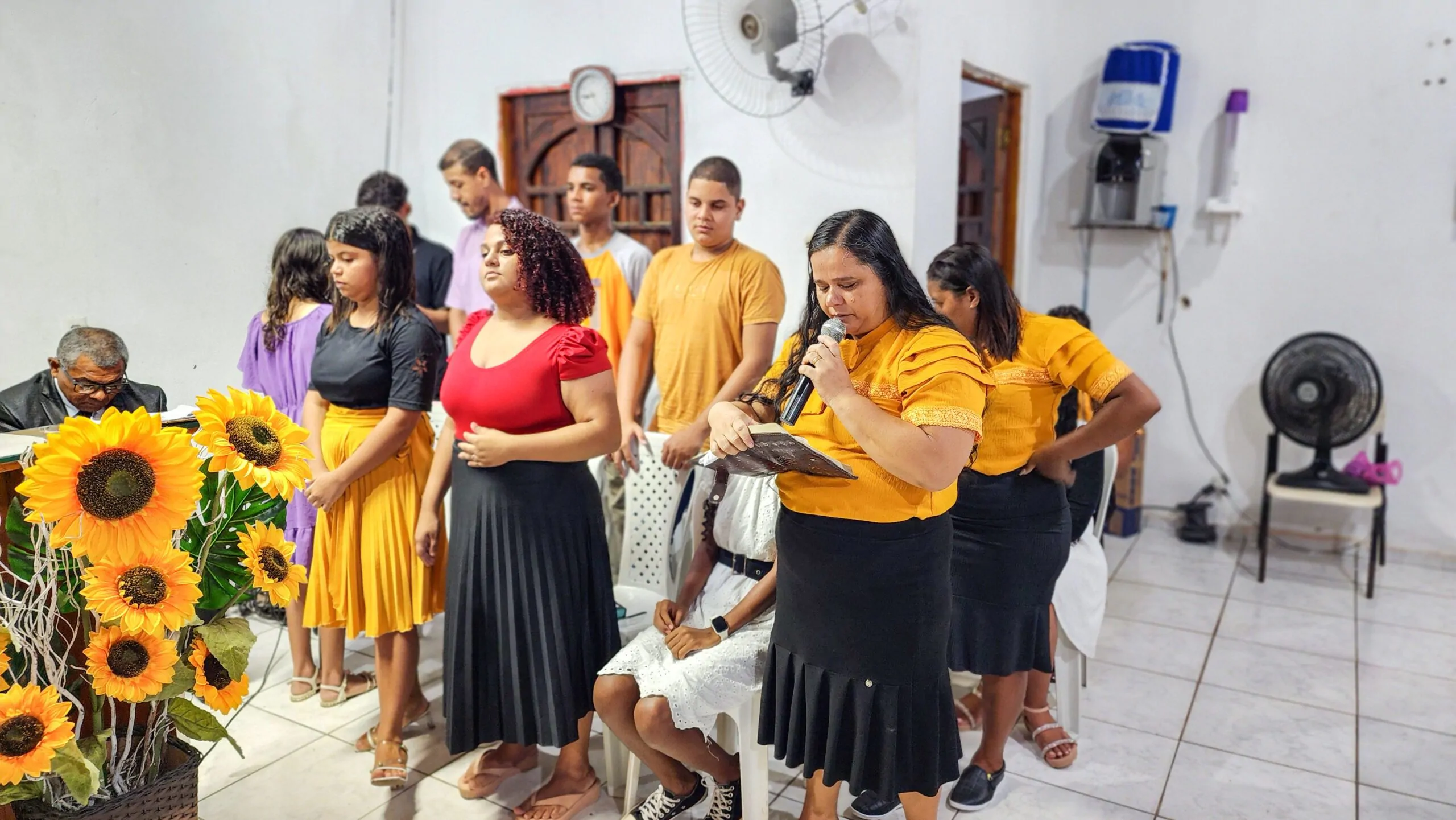 Presbítero Getúlio Batista é apresentado como novo dirigente da congregação Cruzeiro – Imagem: Nataniely Nogueira/Mídia AD Chã do Pilar