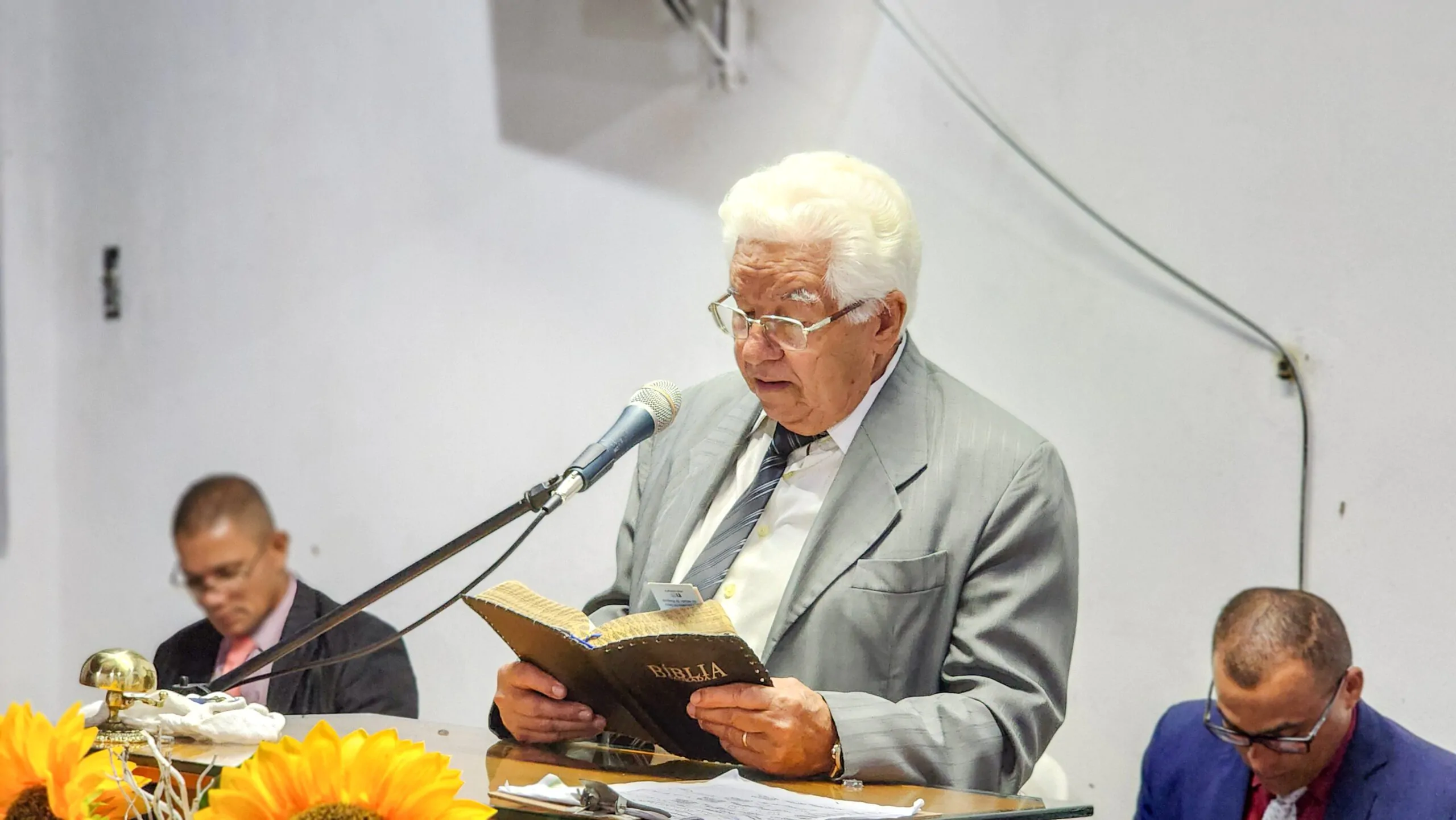 Presbítero Getúlio Batista é apresentado como novo dirigente da congregação Cruzeiro – Imagem: Nataniely Nogueira/Mídia AD Chã do Pilar