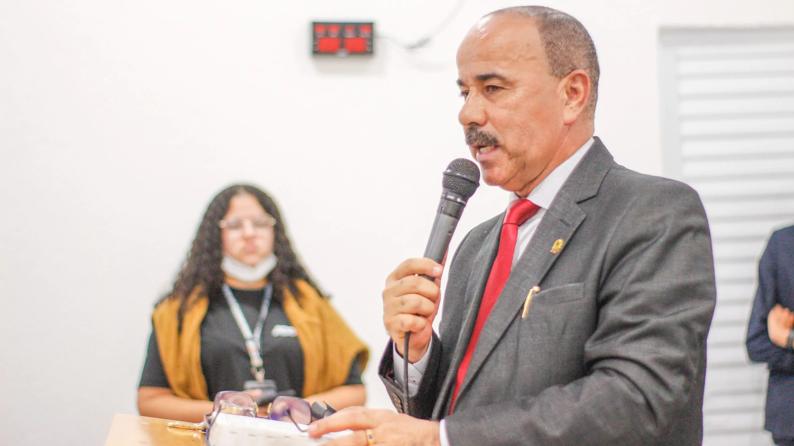 Pastor-presidente participa da inauguração do novo templo da congregação Casas Novas – Imagem: Anderson Siqueira/Mídia AD Chã do Pilar